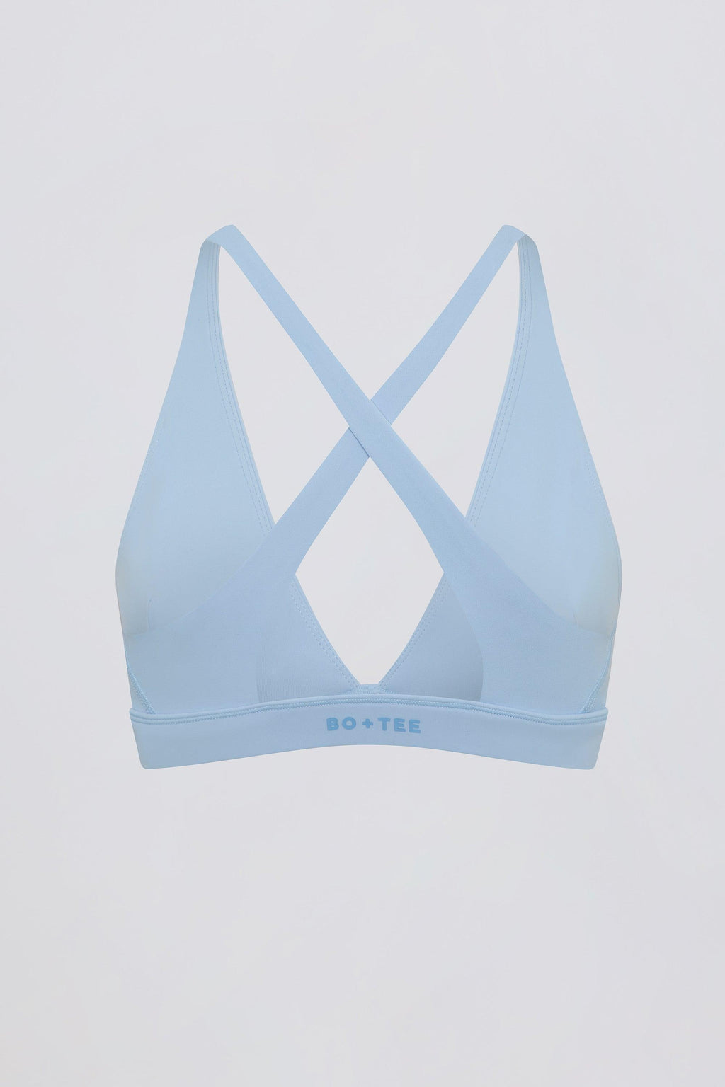 Soft Active Cross-back Sports Bra In Sky