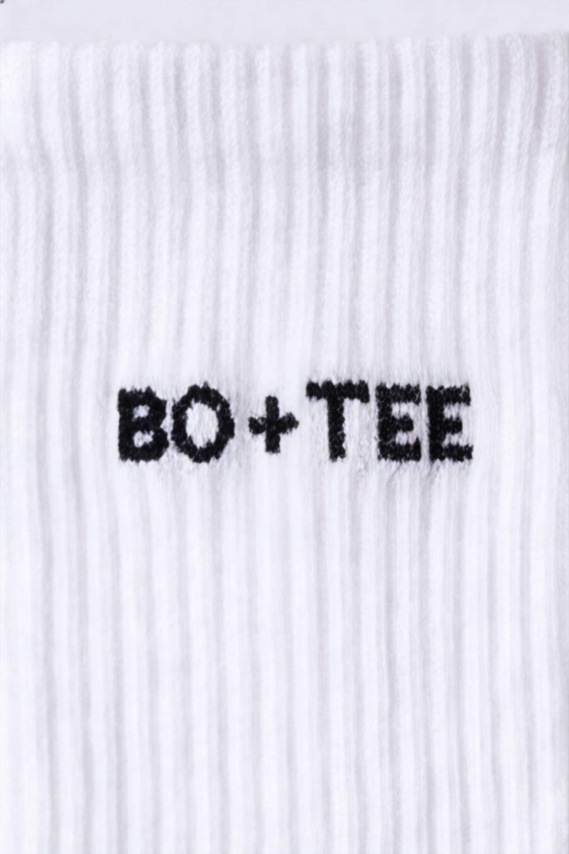 Ribbed Half-crew 3-pack Socks In White