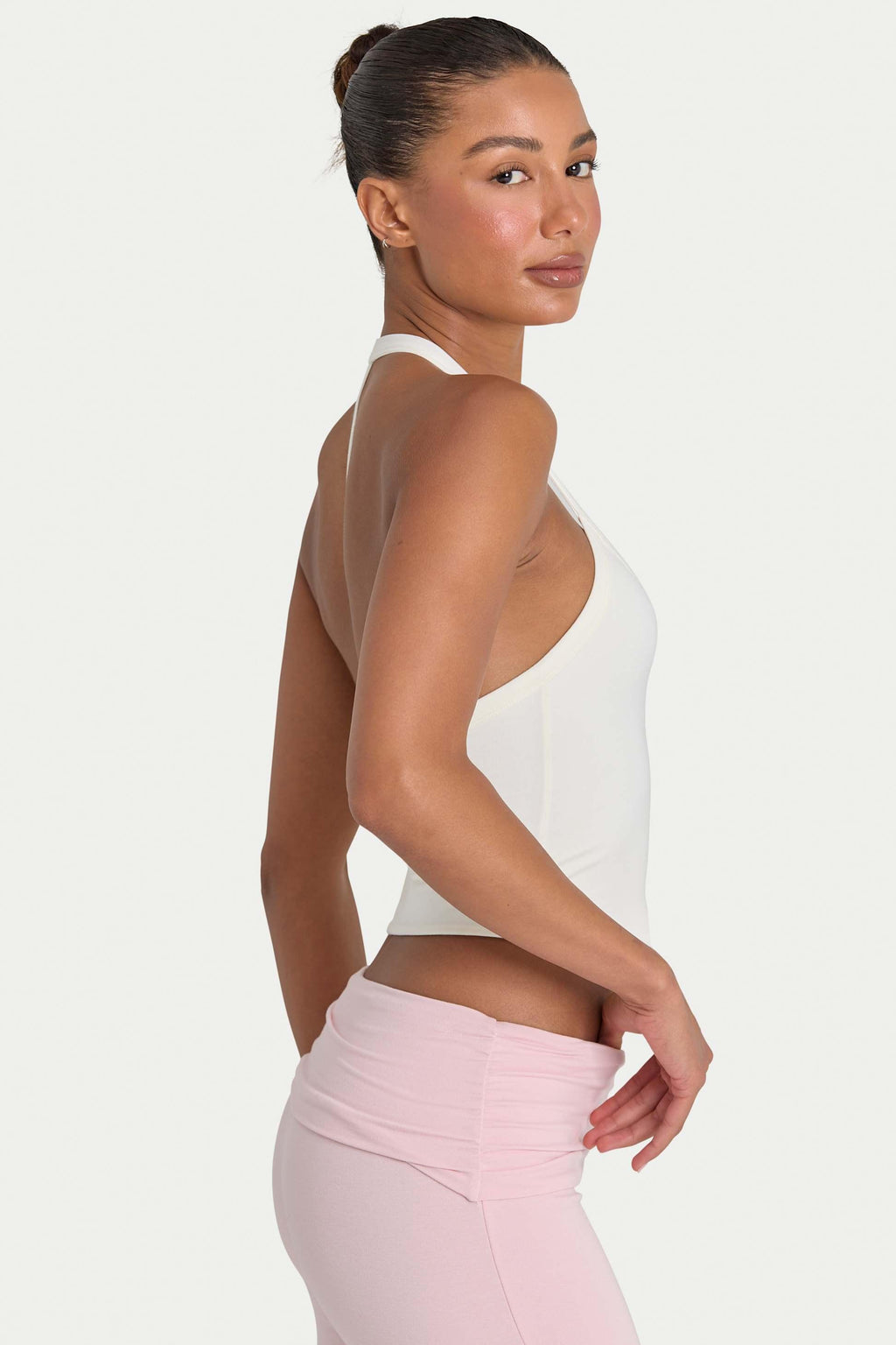 Buttercloud™ Crop Tank Top In Coconut