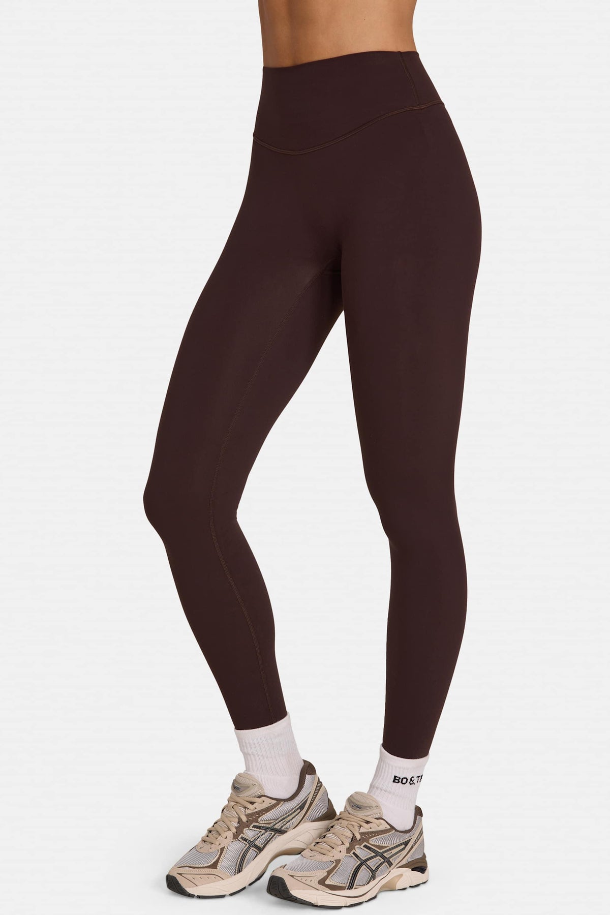 Soft Active Full-length Leggings In Espresso