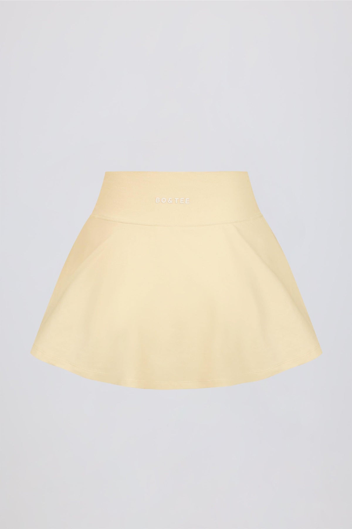 Soft Active Mini Skort In Lemon Marl