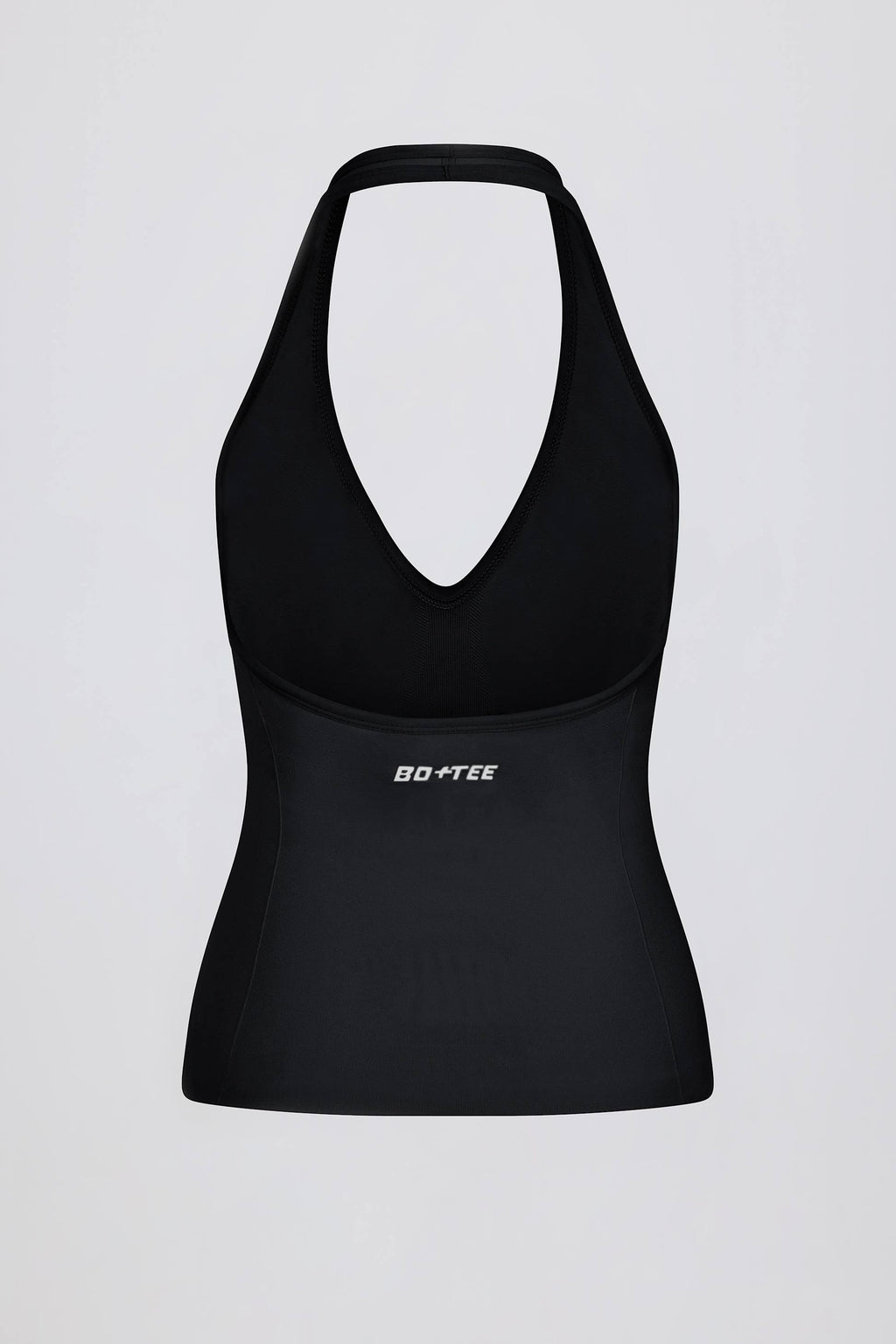 เสื้อกล้ามคอฮอลเตอร์เนค Define Luxe สีดำ
