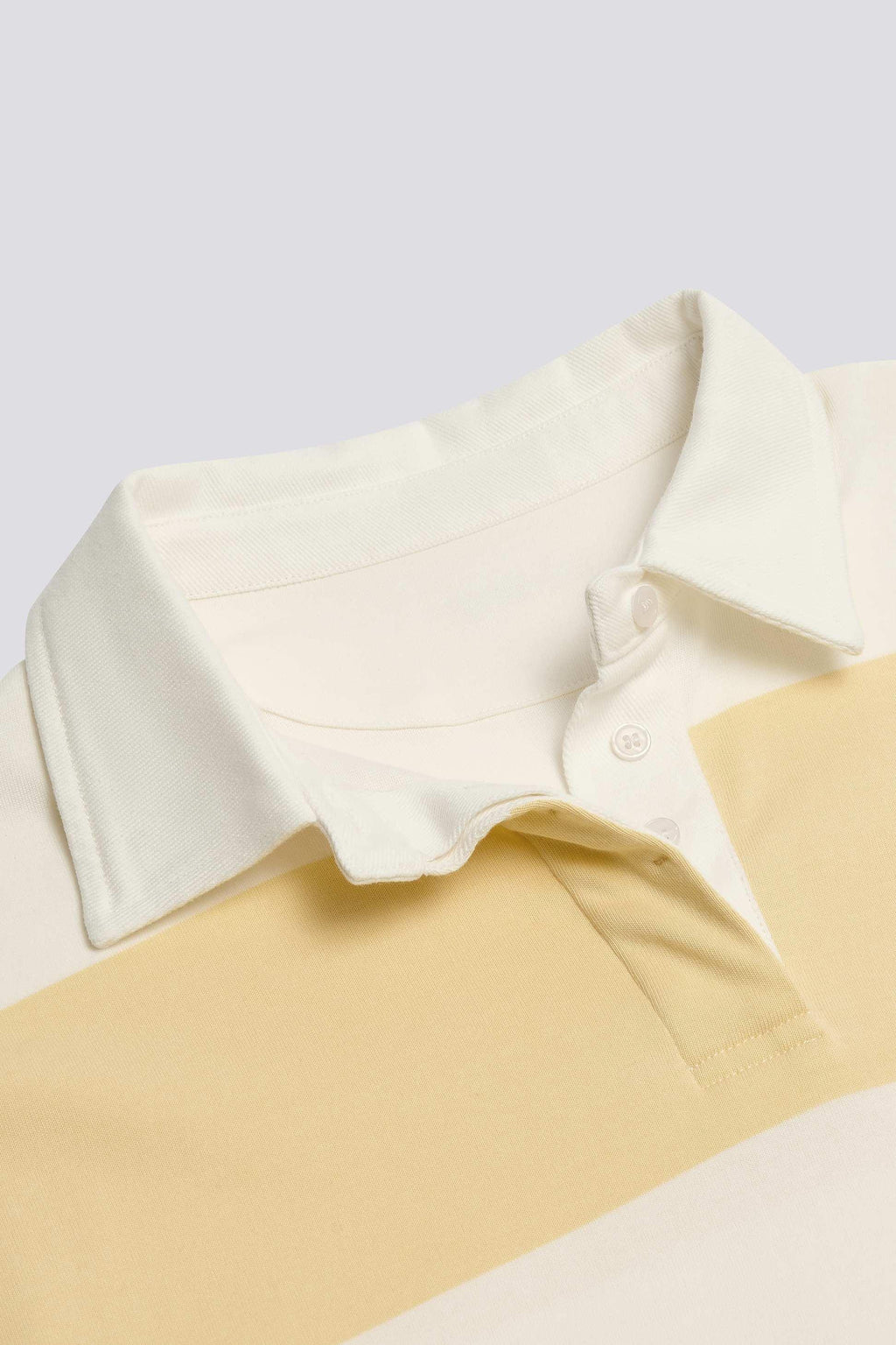 เสื้อยืดแขนยาวขนาดใหญ่ลายลาย สีมะนาว