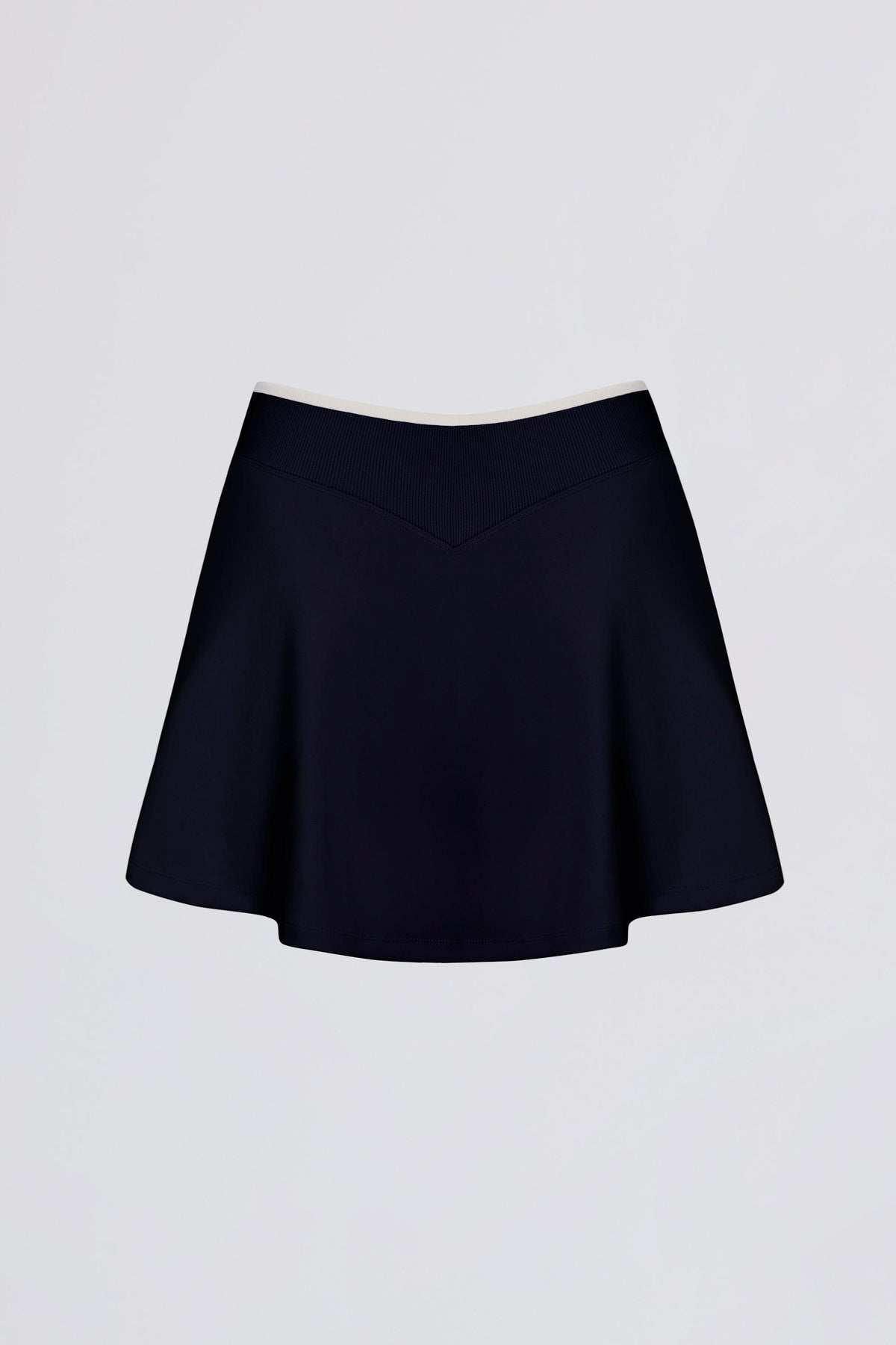 Soft Active Crossover Mini Skort In Midnight