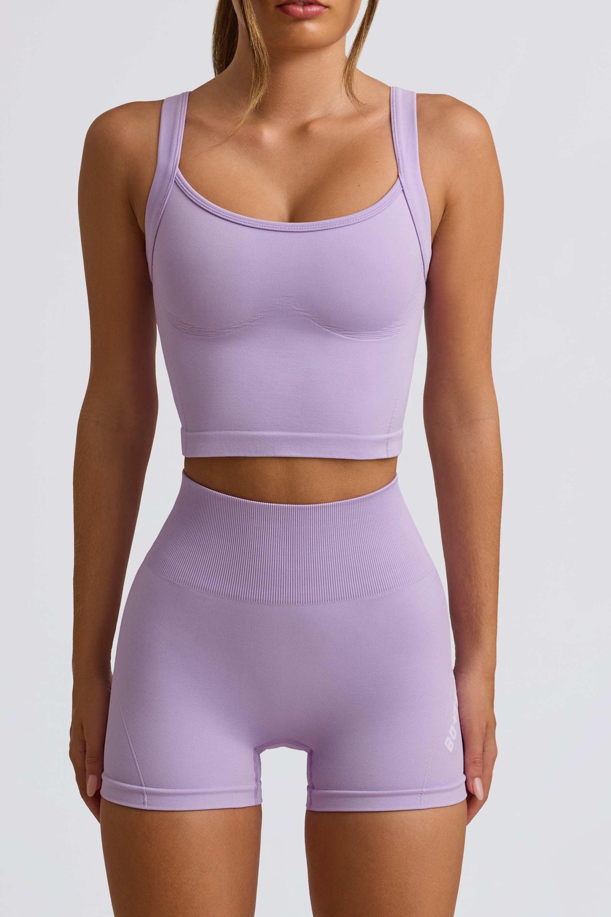 Super Sculpt Seamless Longline Camisole Top In Lavender