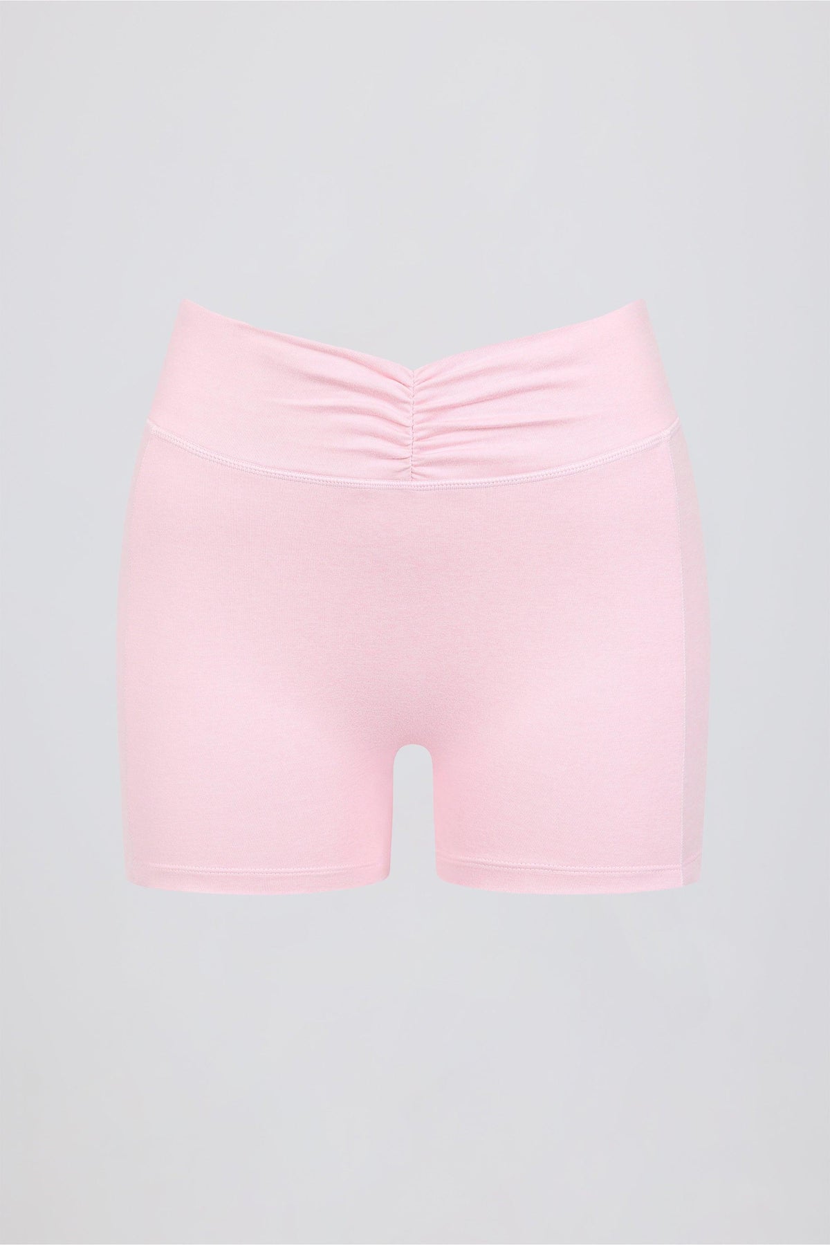 Ruched Mini Shorts In Bloom