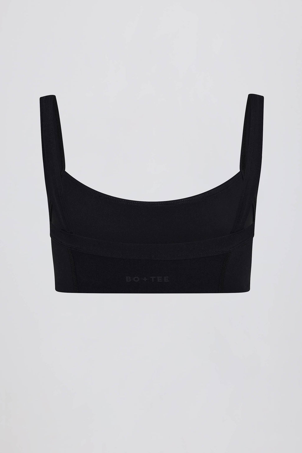 เสื้อสปอร์ตบราแบบนุ่ม Active Seam-detail สีดำ