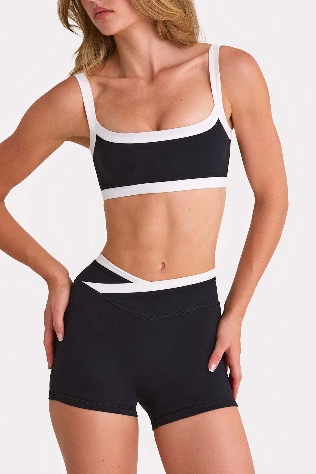 Soft Active Shorts In Black