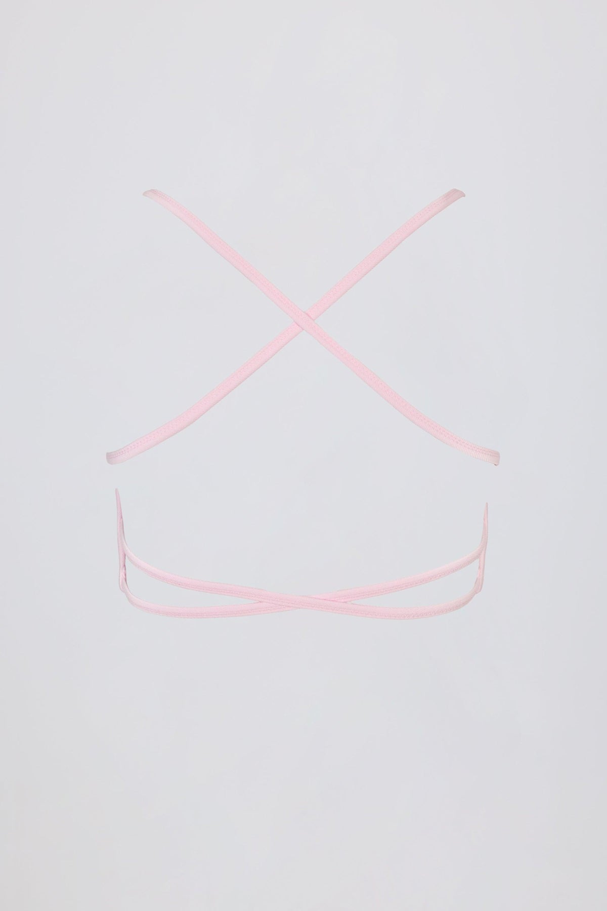 เสื้อสปอร์ตบราไร้รอยต่อ Super Sculpt สีชมพูผงสีชมพู