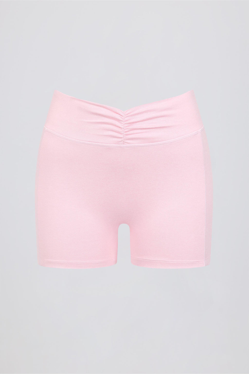 Ruched Mini Shorts In Bloom