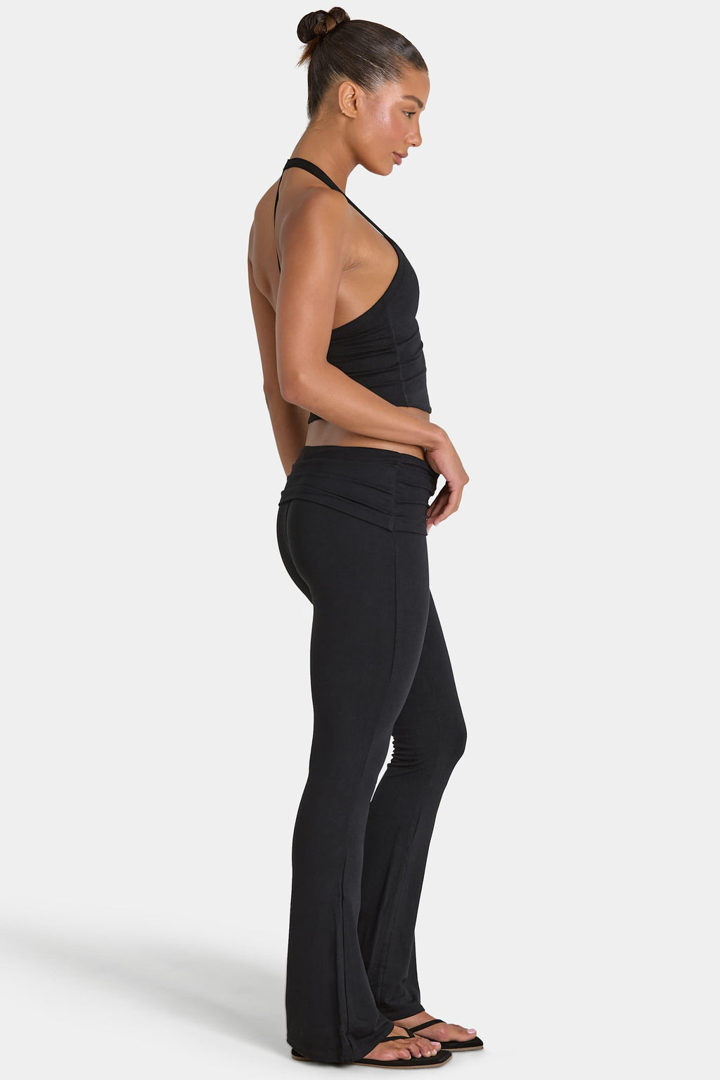 Buttercloud™ Flared Leggings In Black