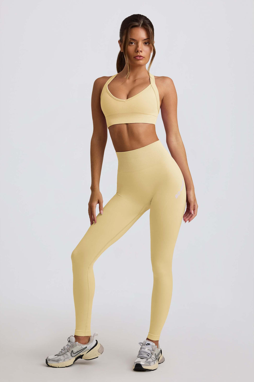 Super Sculpt Seamless High-waist Leggings In Butter