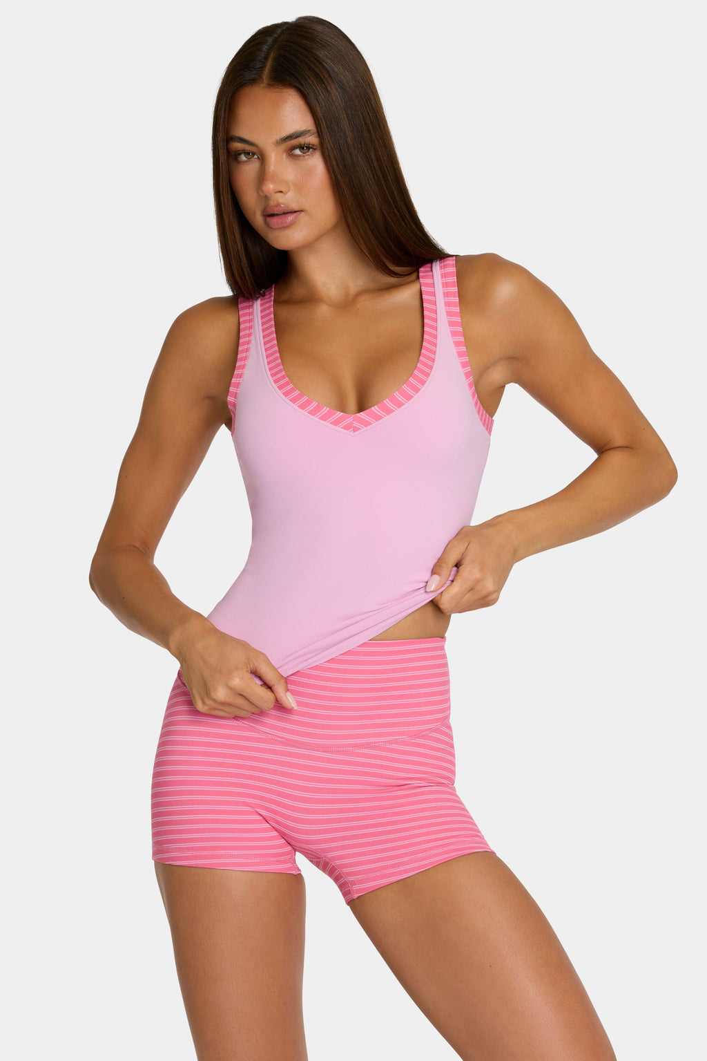 Soft Active Tank Top In Sweet Pink