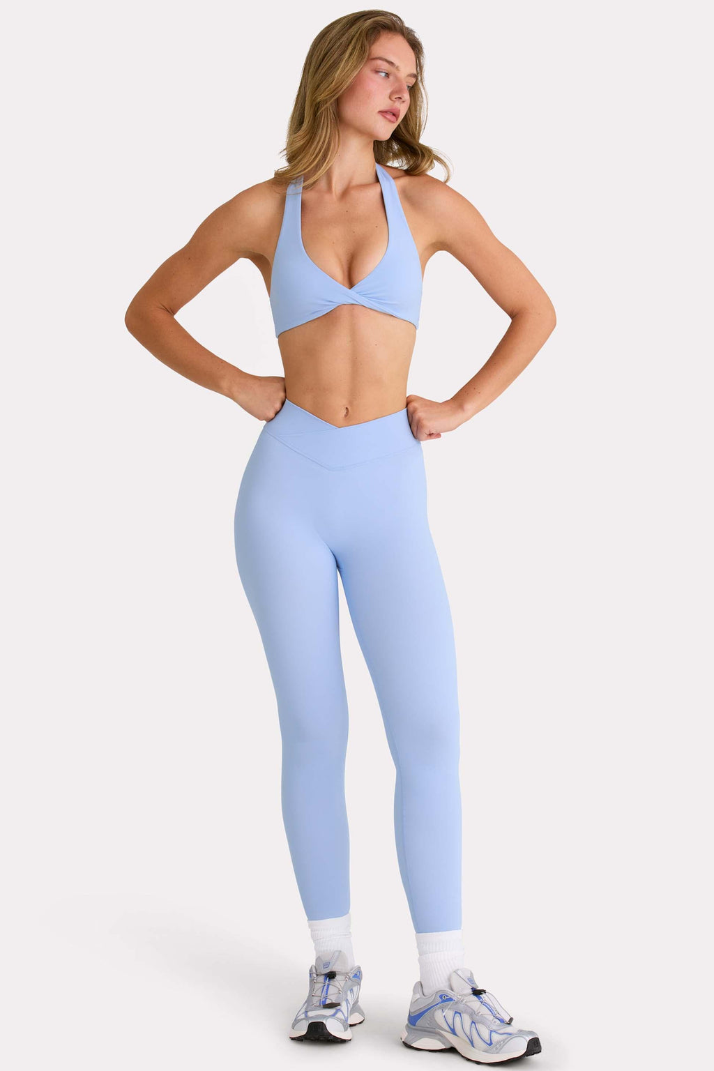 Soft Active Full-length Leggings In Sky