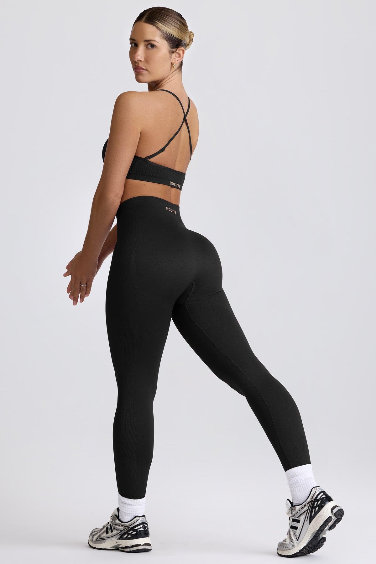Super Sculpt Seamless Leggings In Black