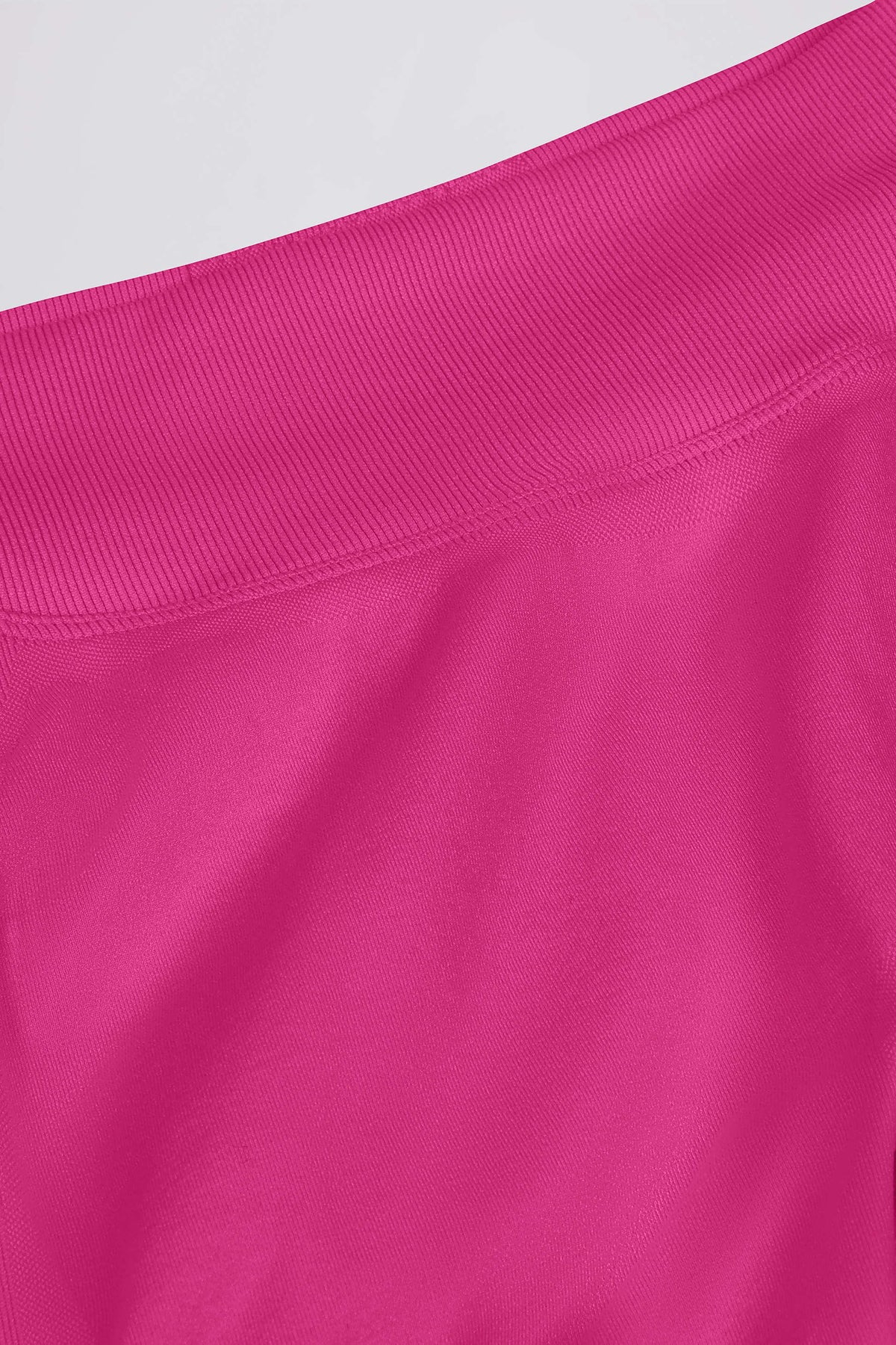 Define Luxe Mini Shorts In Berry