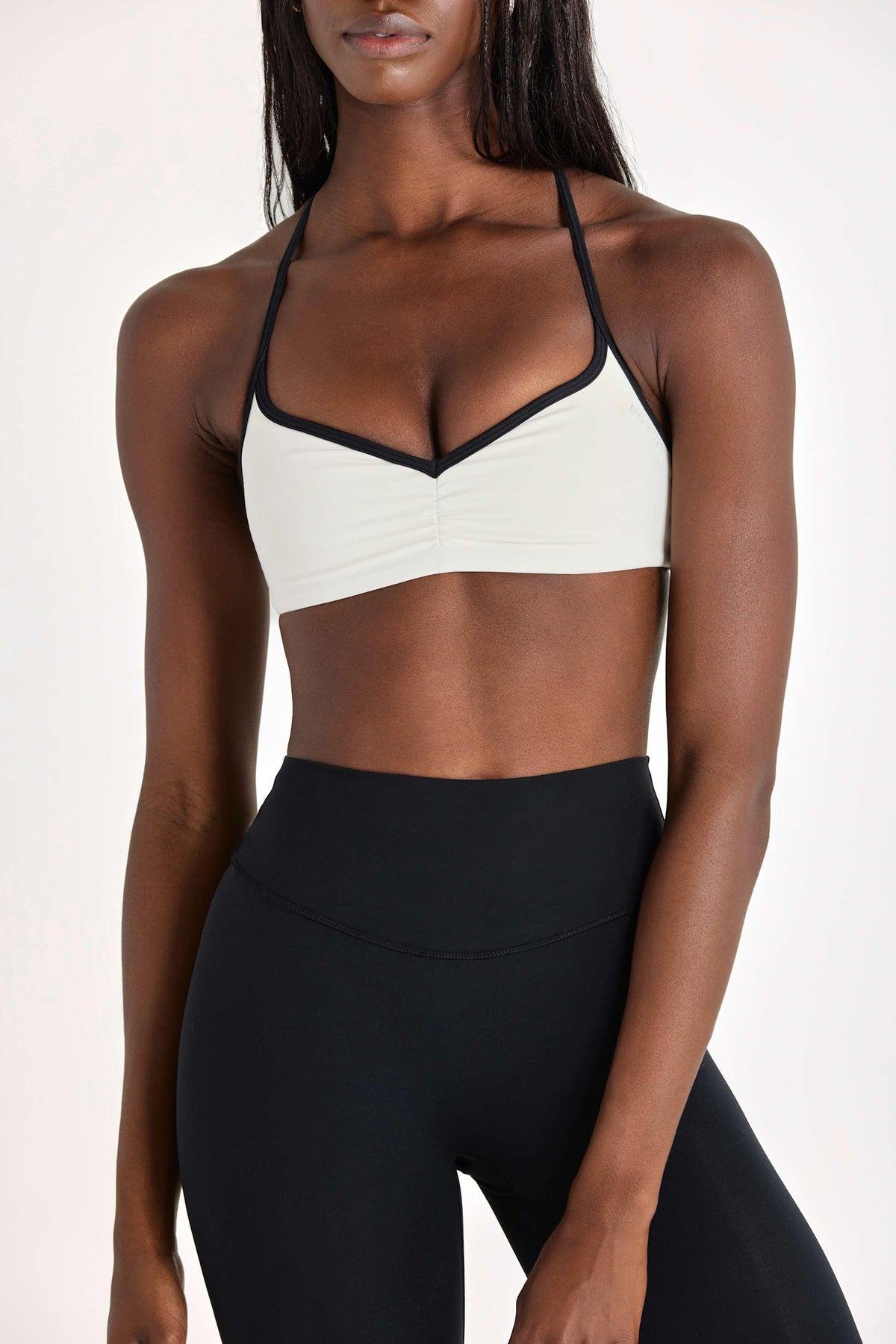 Soft Active Sports Bra In Ivory