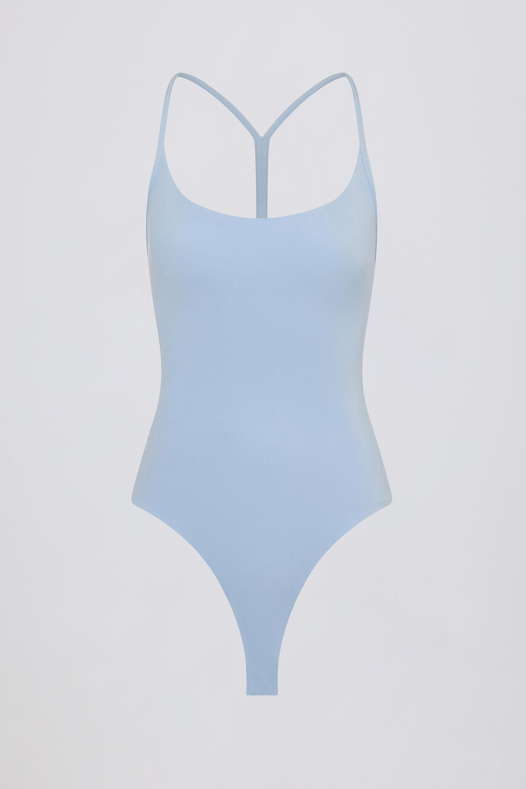 Cut-out Bodysuit In Sky
