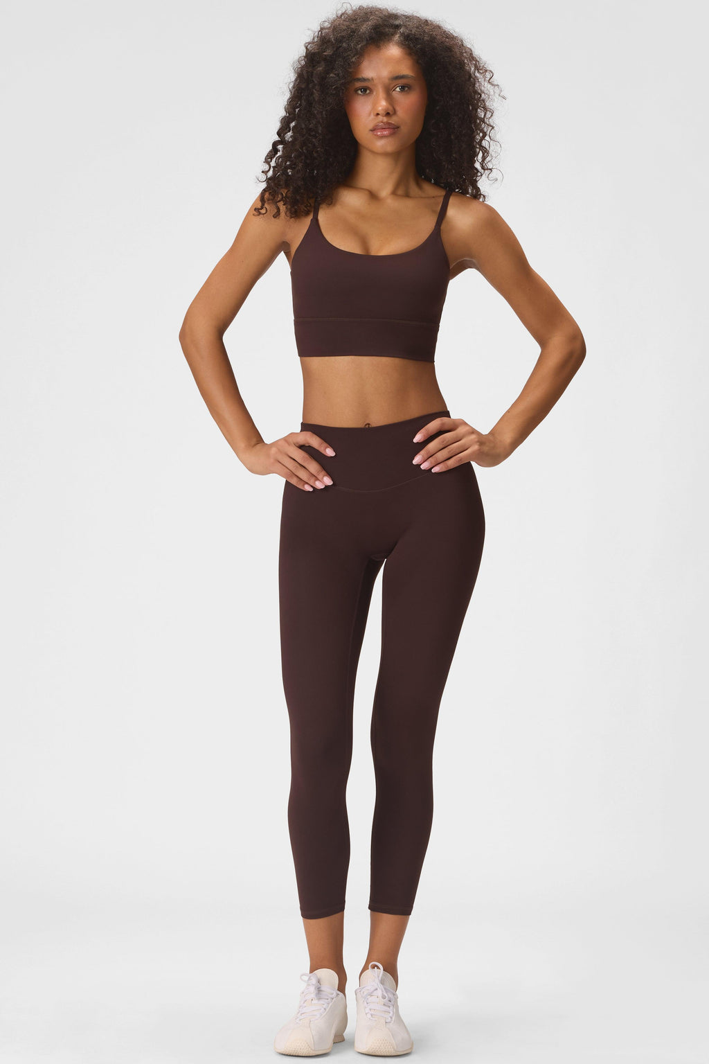 Soft Active 7/8 Leggings In Espresso