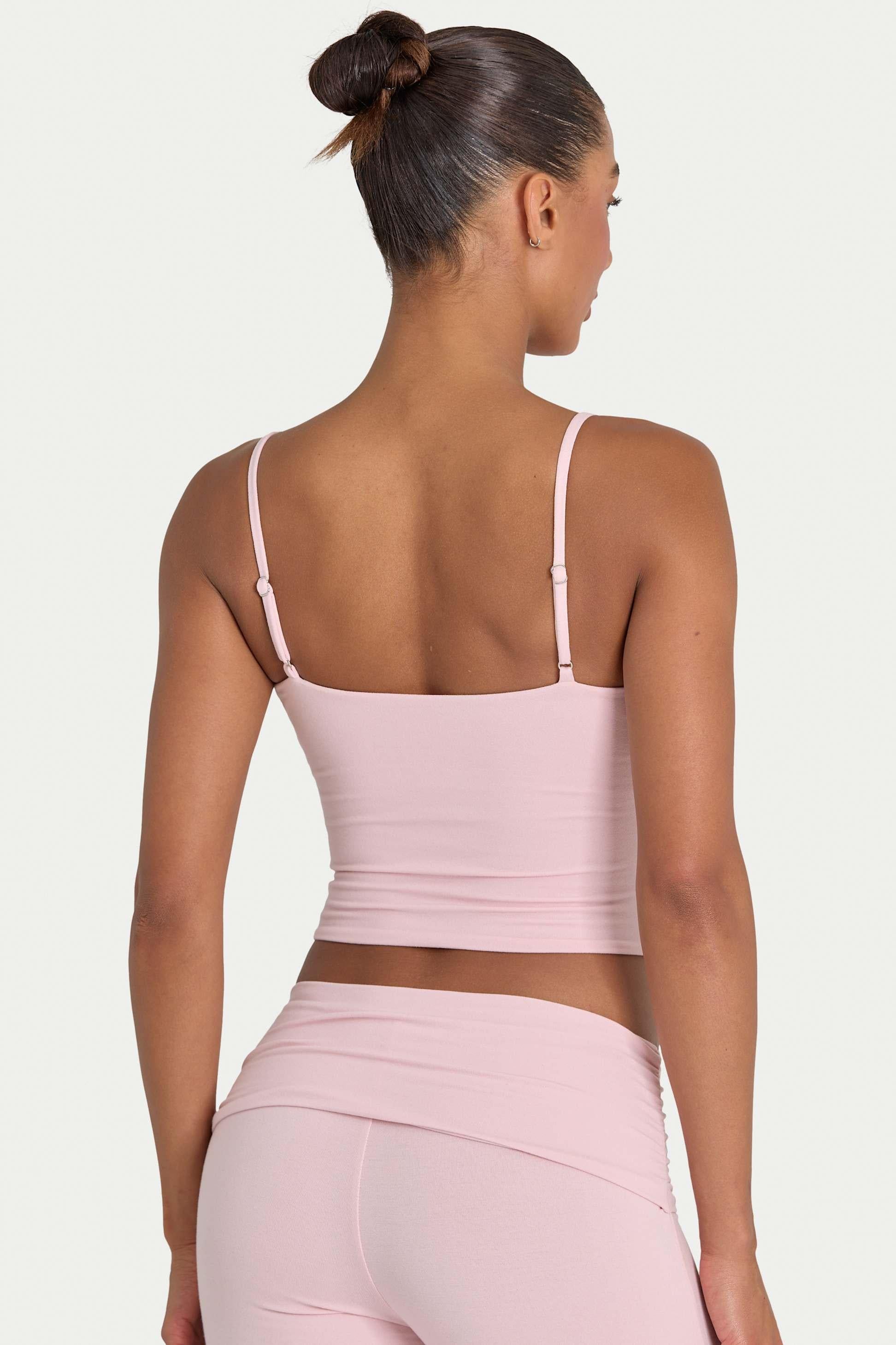 Buttercloud™ Crop Tank Top In Blush
