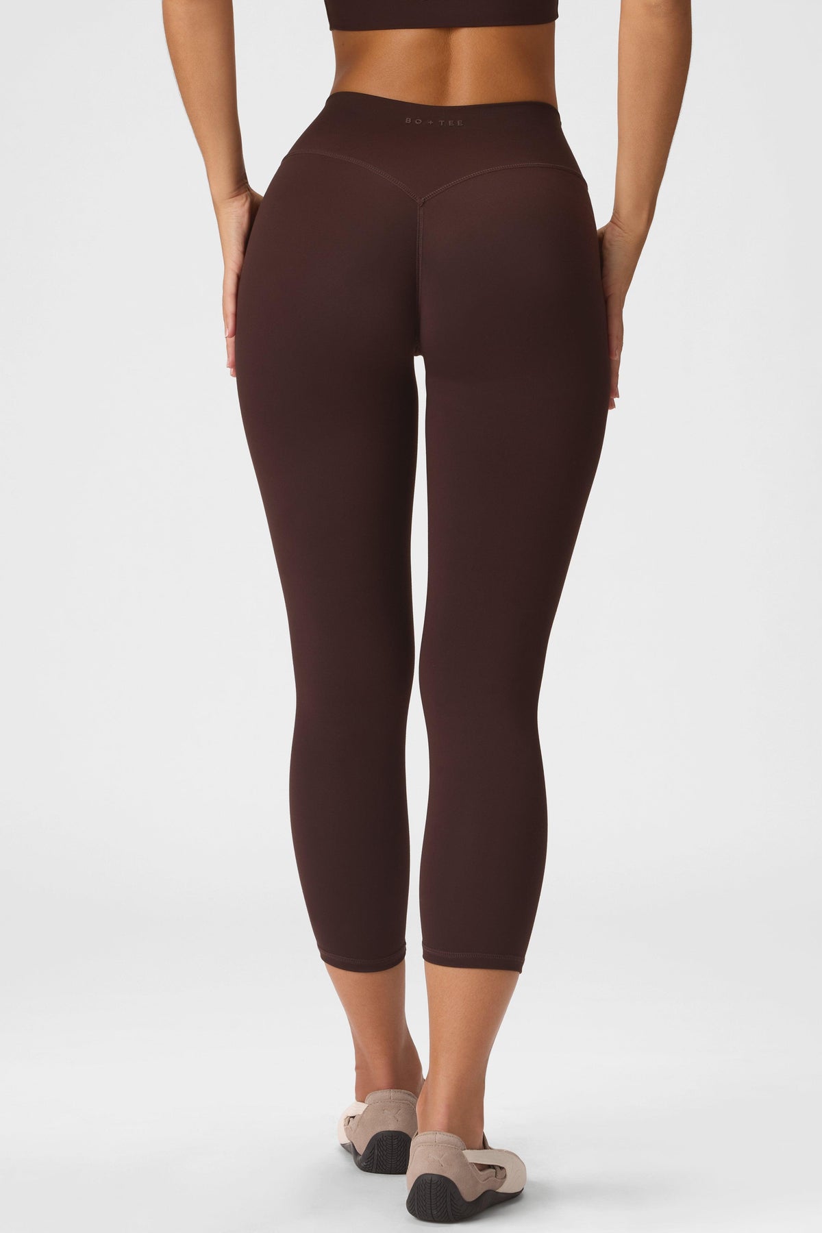 Soft Active 7/8 Leggings In Espresso