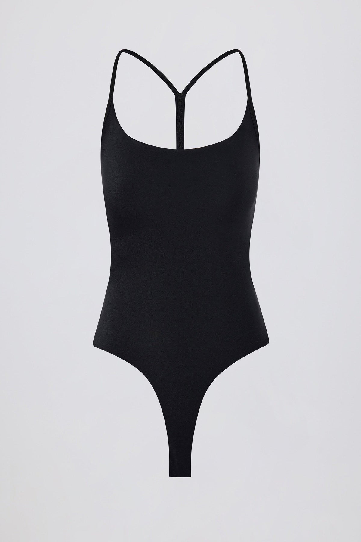 Cut-out Bodysuit In Black