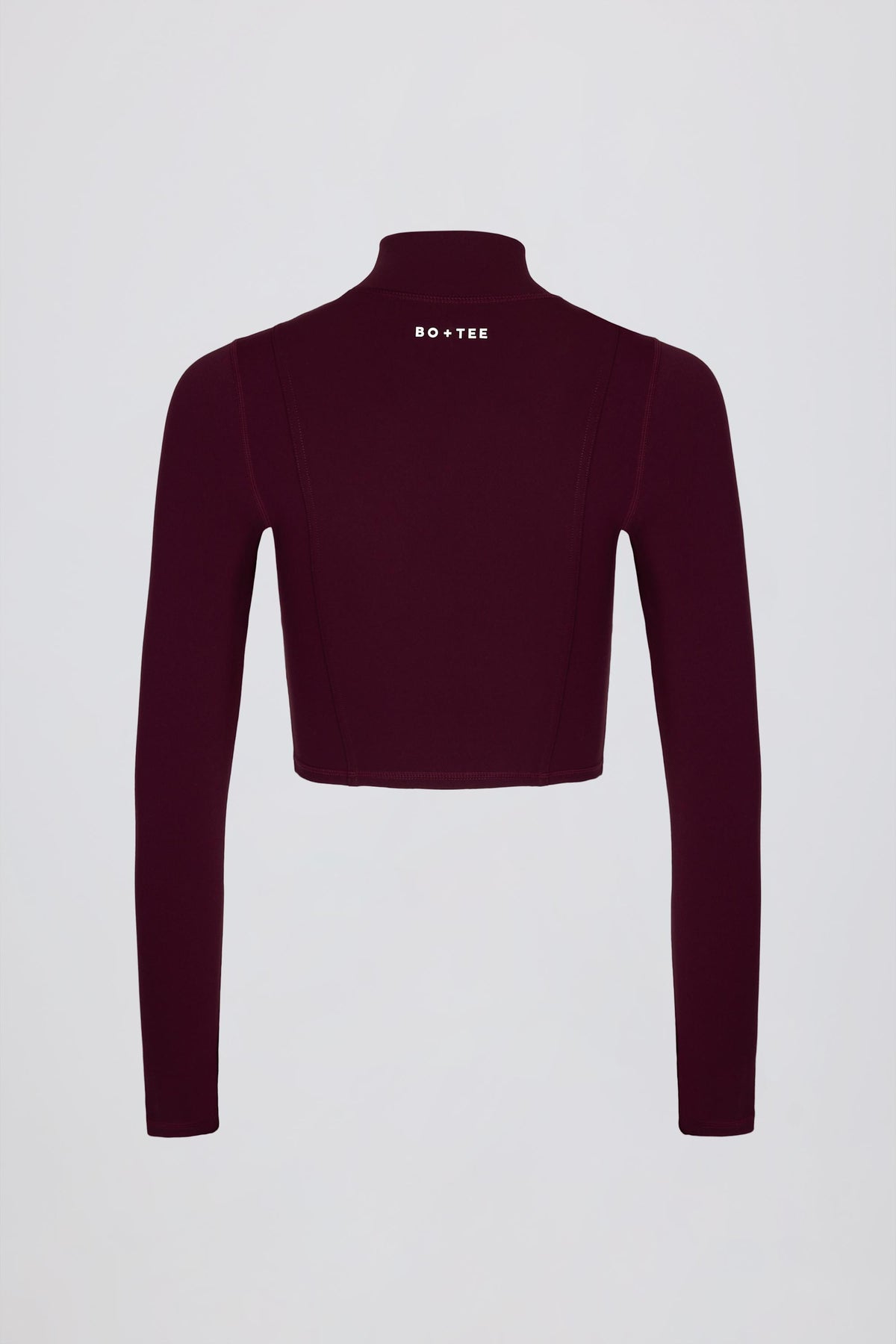 เสื้อแจ็คเก็ตแต่งซิปอัพนุ่มสีม่วงสีม่วงแดง