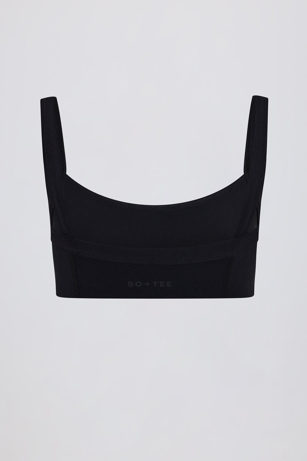 เสื้อสปอร์ตบราแบบนุ่ม Active Seam-detail สีดำ