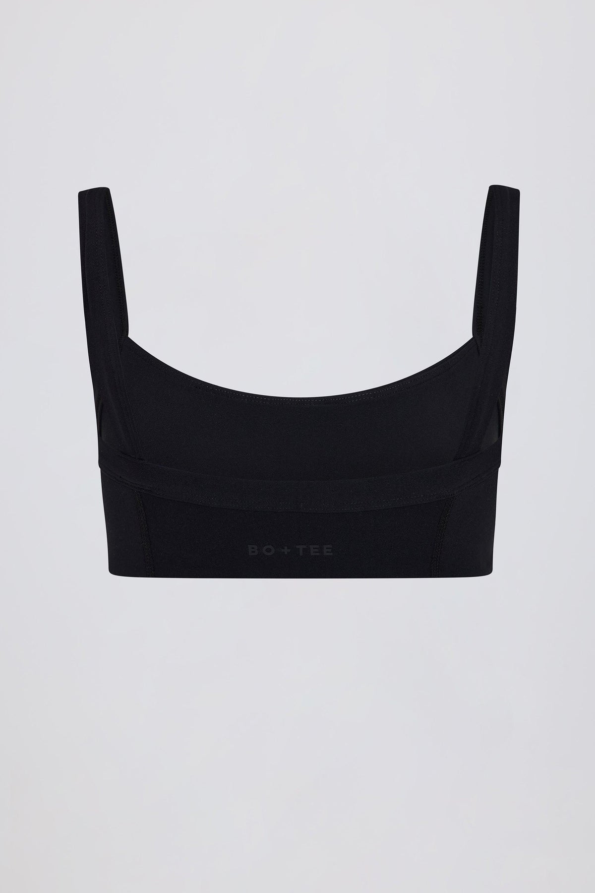 เสื้อสปอร์ตบราแบบนุ่ม Active Seam-detail สีดำ