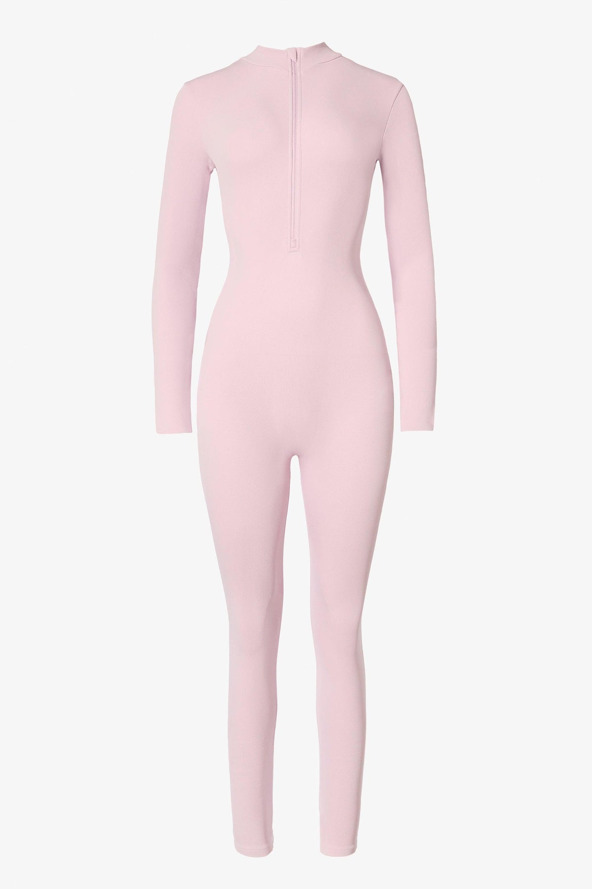 Thermal Base-layer Jumpsuit In Powder Pink