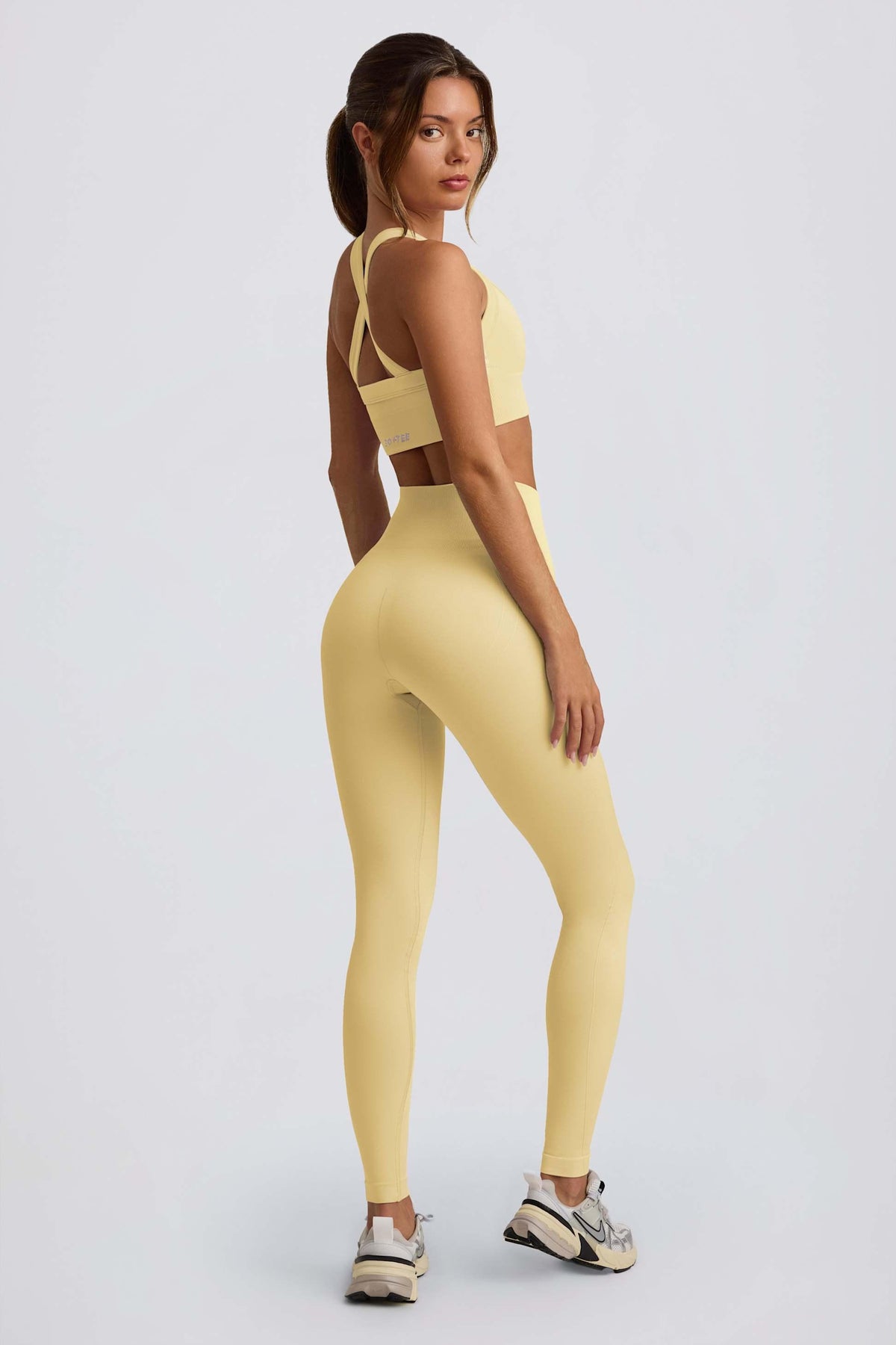 Super Sculpt Seamless High-waist Leggings In Butter