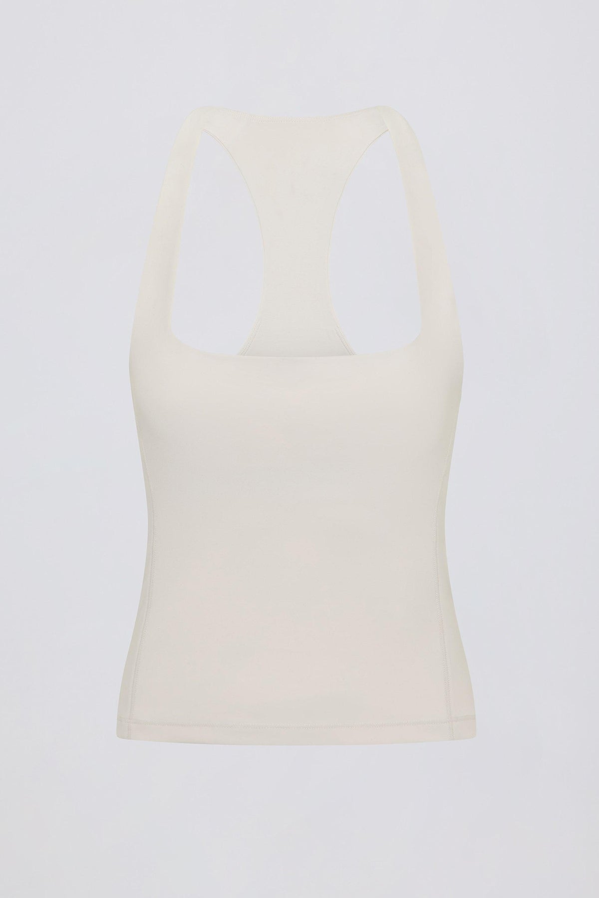 Soft Active Racerback Tank Top In Oat