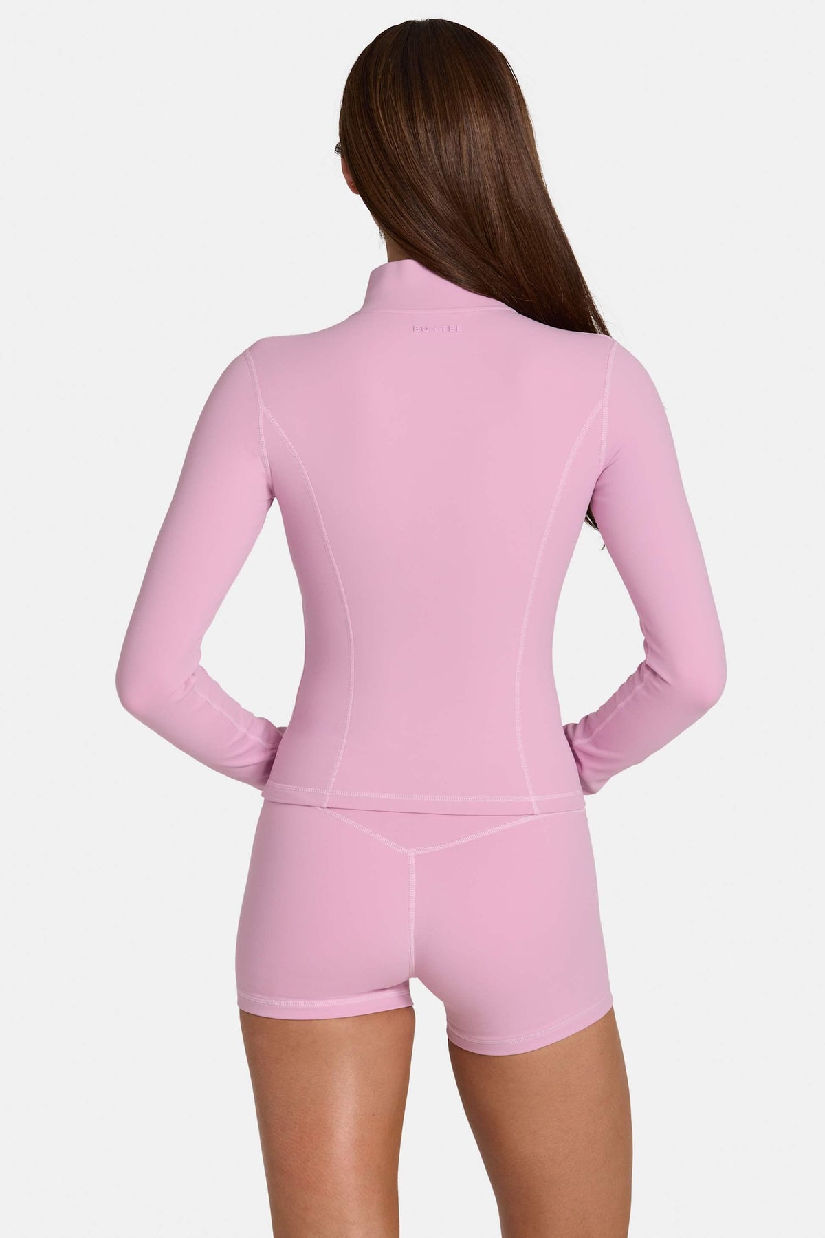 Soft Active Zip-up Jacket In Sweet Pink
