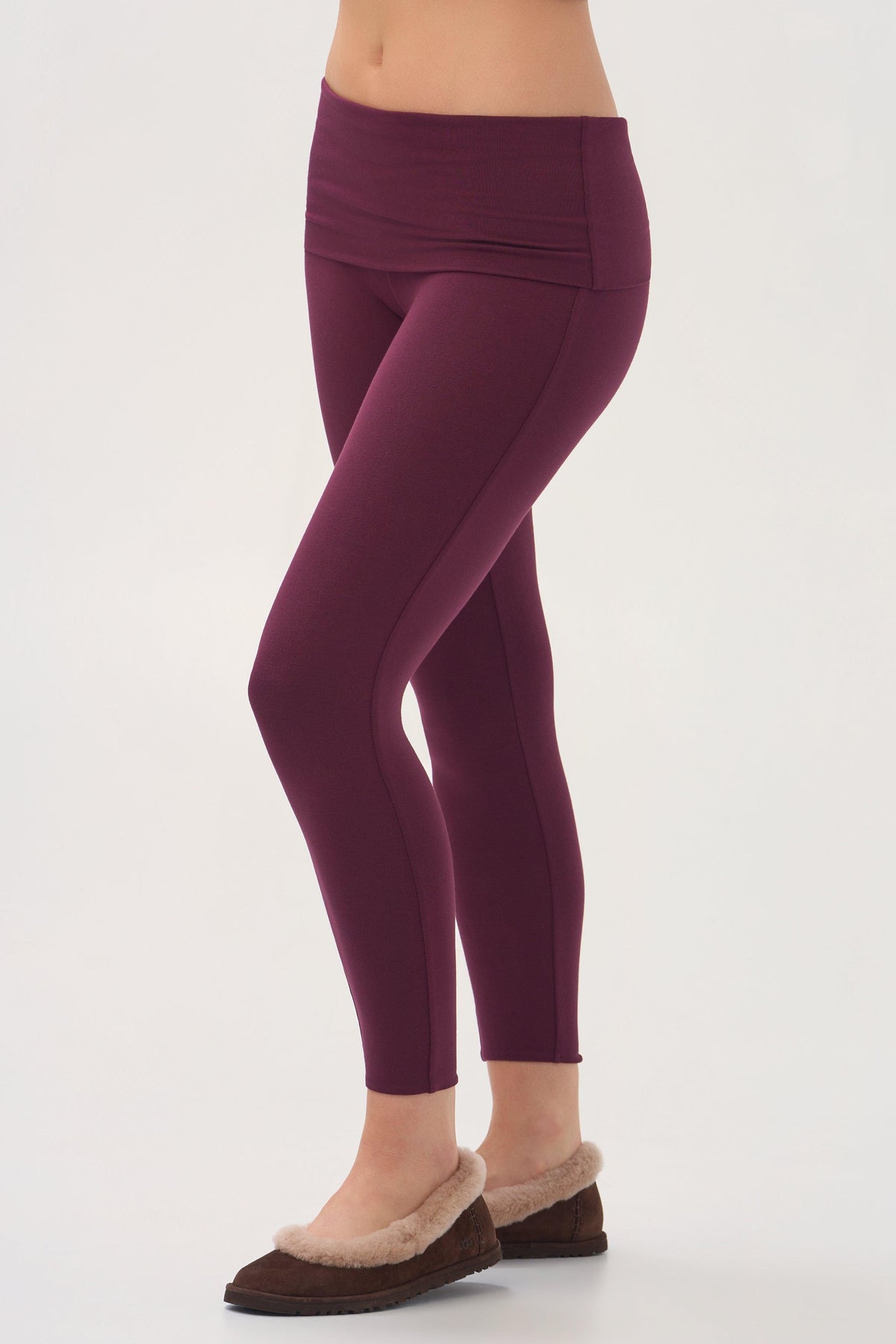 Buttercloud™ 7/8 Leggings In Plum