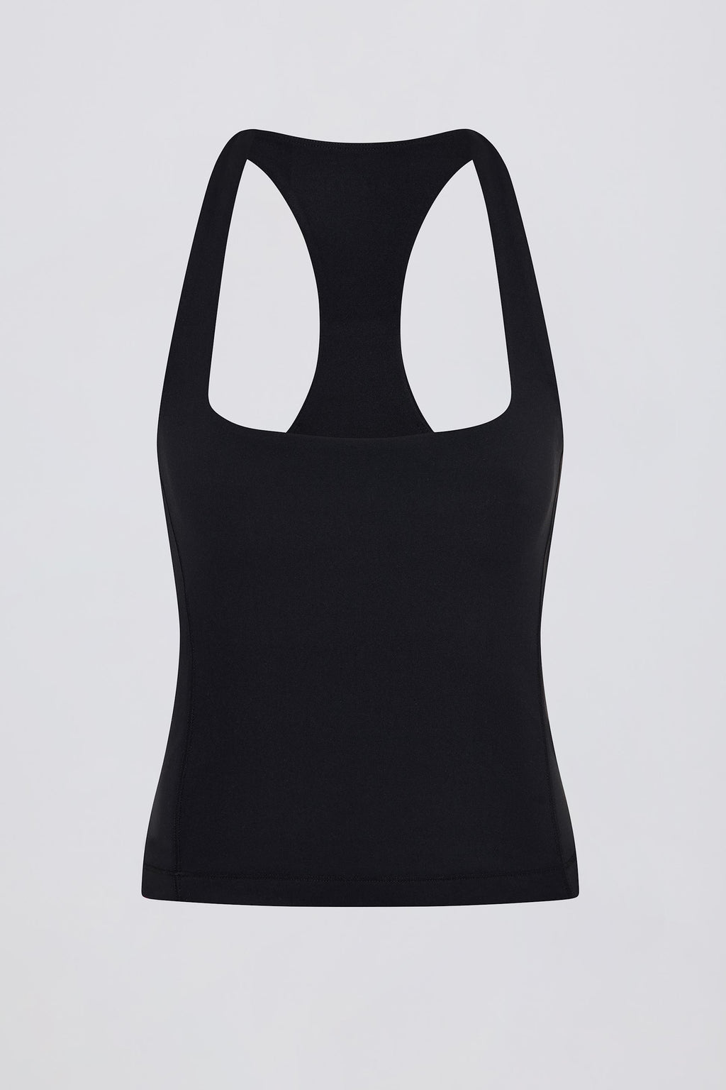เสื้อกล้ามเนื้อนุ่ม Active Racerback สีดำ
