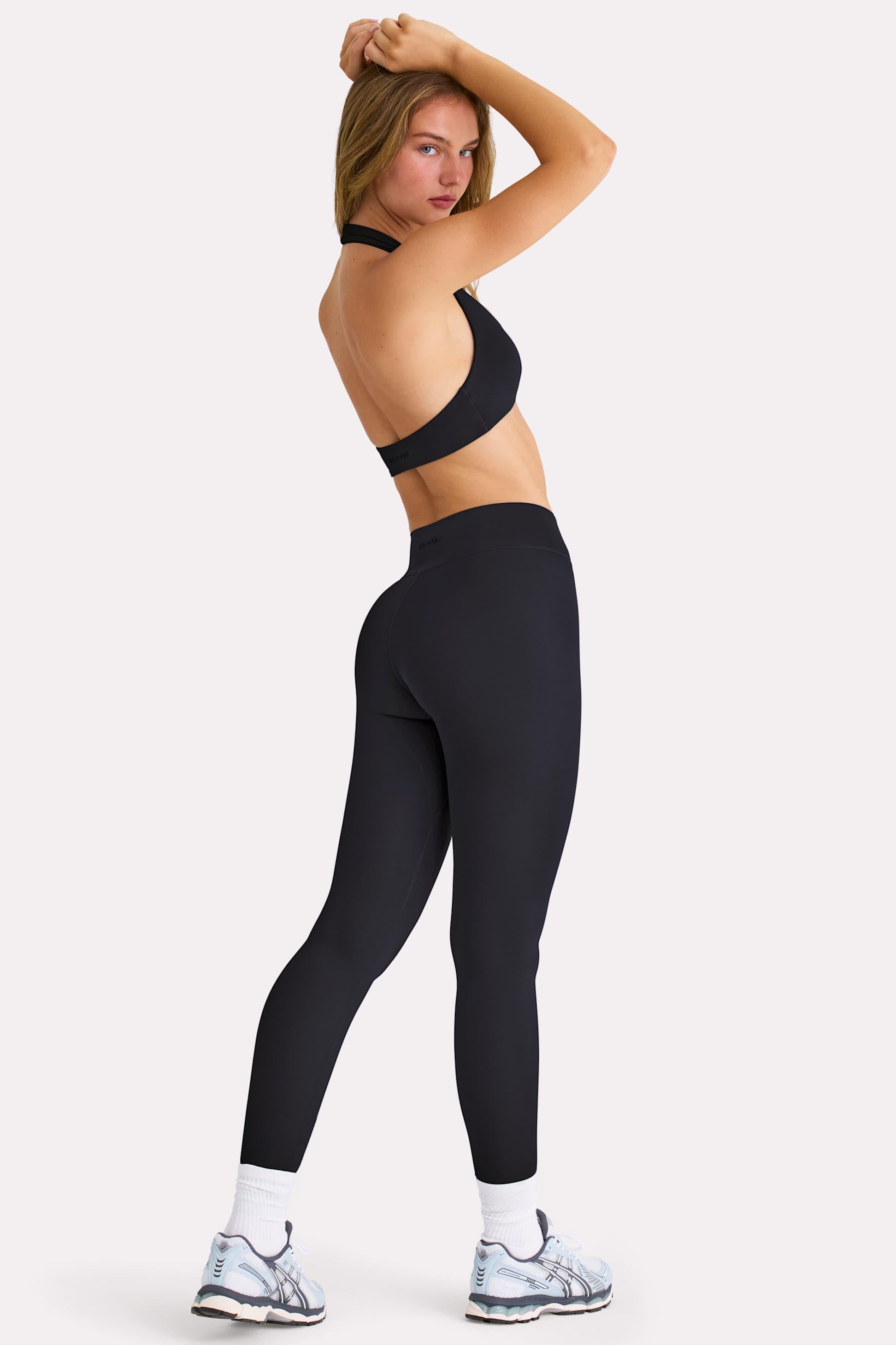 Soft Active Full-length Leggings In Black