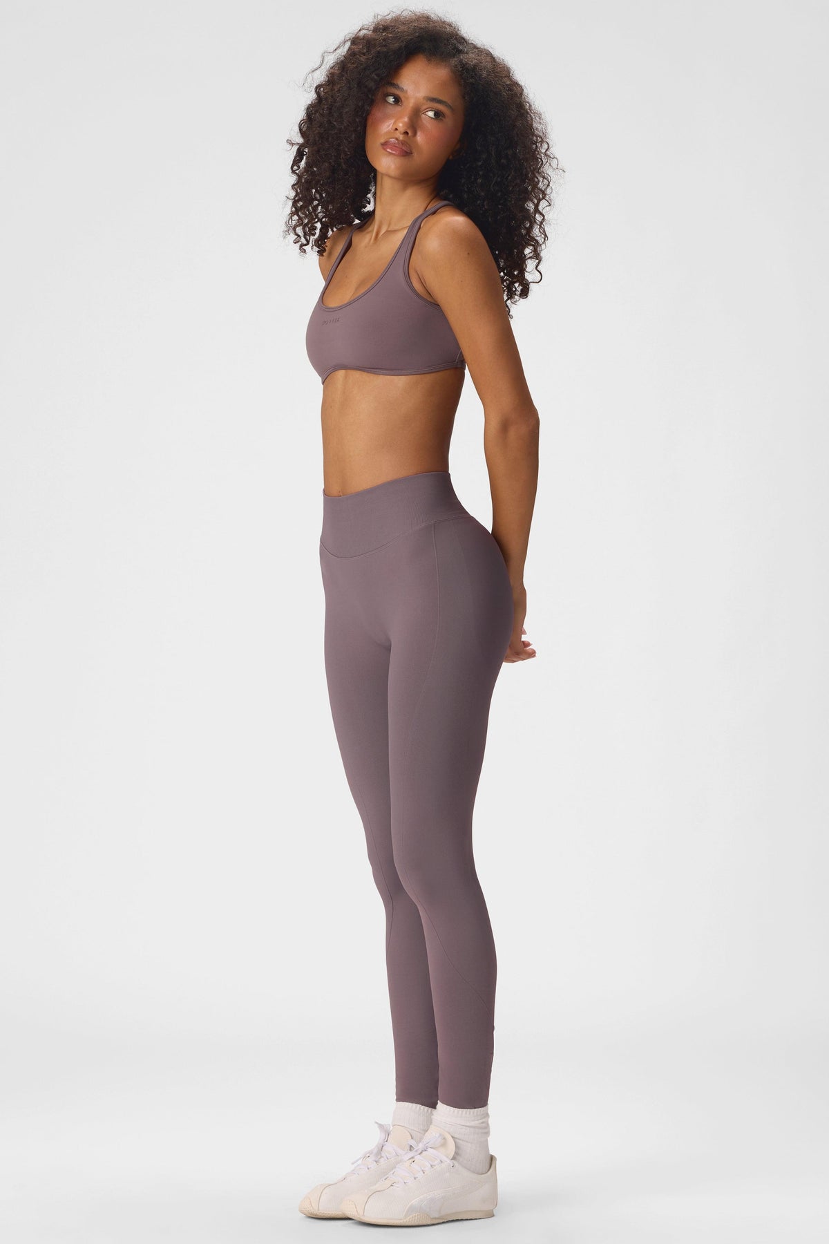Seamless Full-length Leggings In Stone