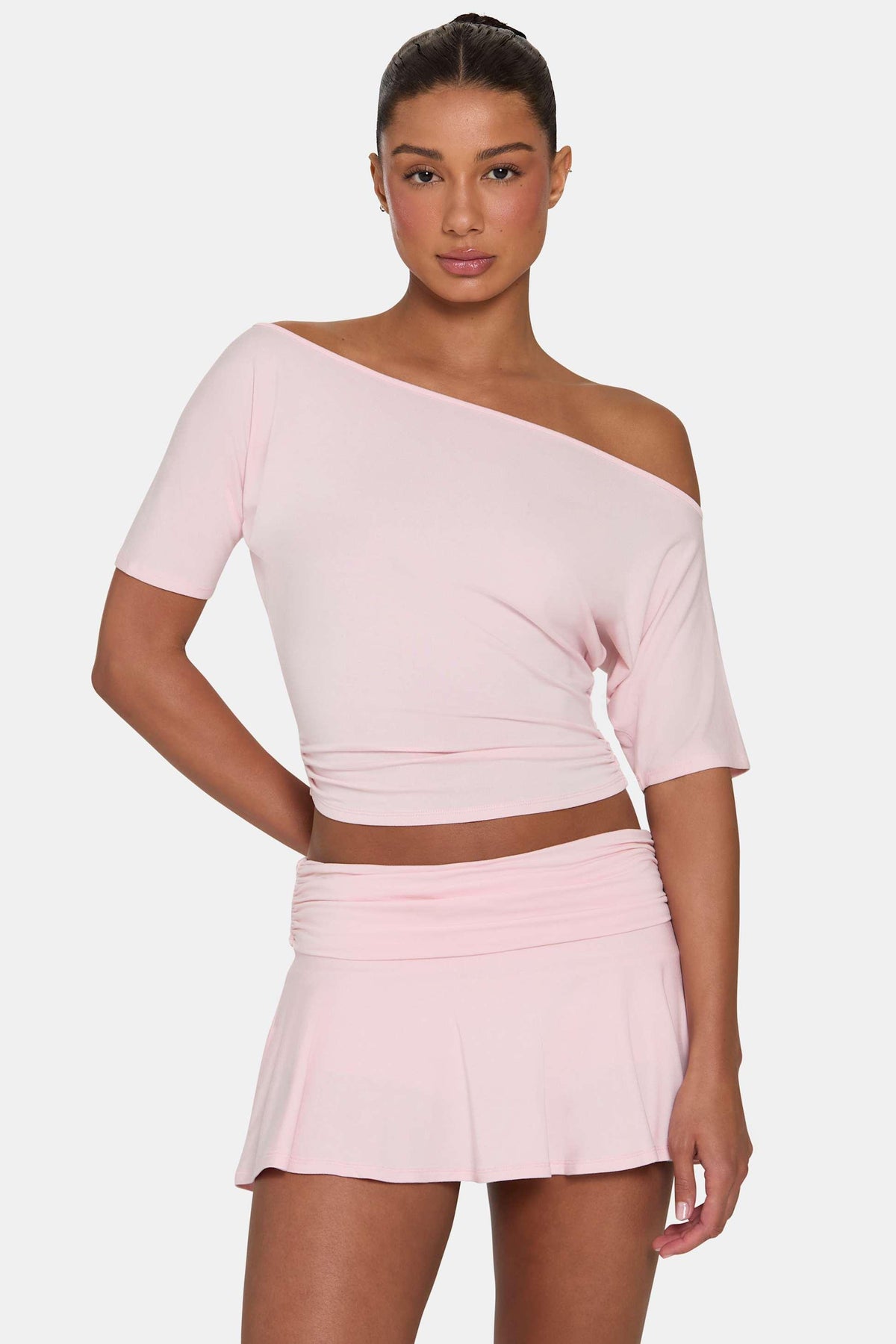 Buttercloud™ Mini Skort In Blush