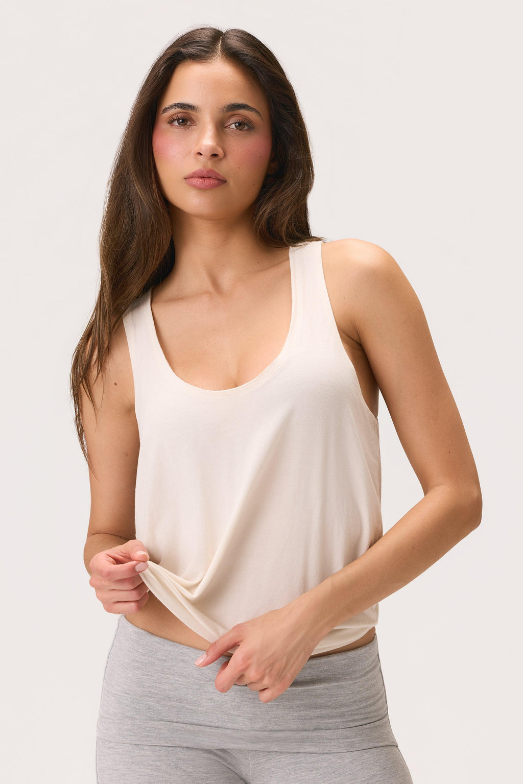 เสื้อกล้ามเนื้อ Buttercloud™ สโลว์ชี สีมะพร้าว