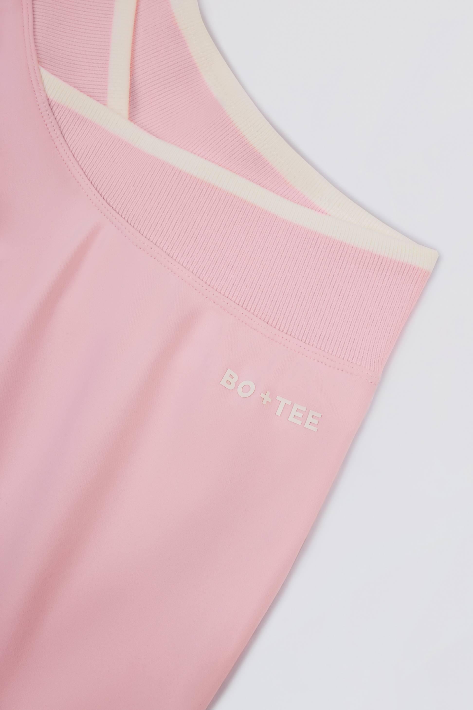 Soft Active Crossover Mini Skort In Powder Pink