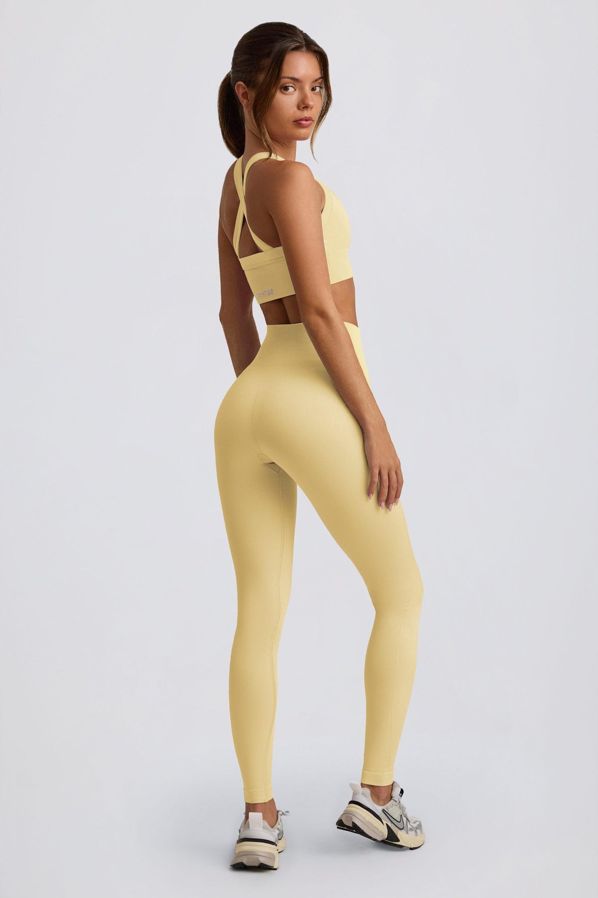 Super Sculpt Seamless High-waist Leggings In Butter