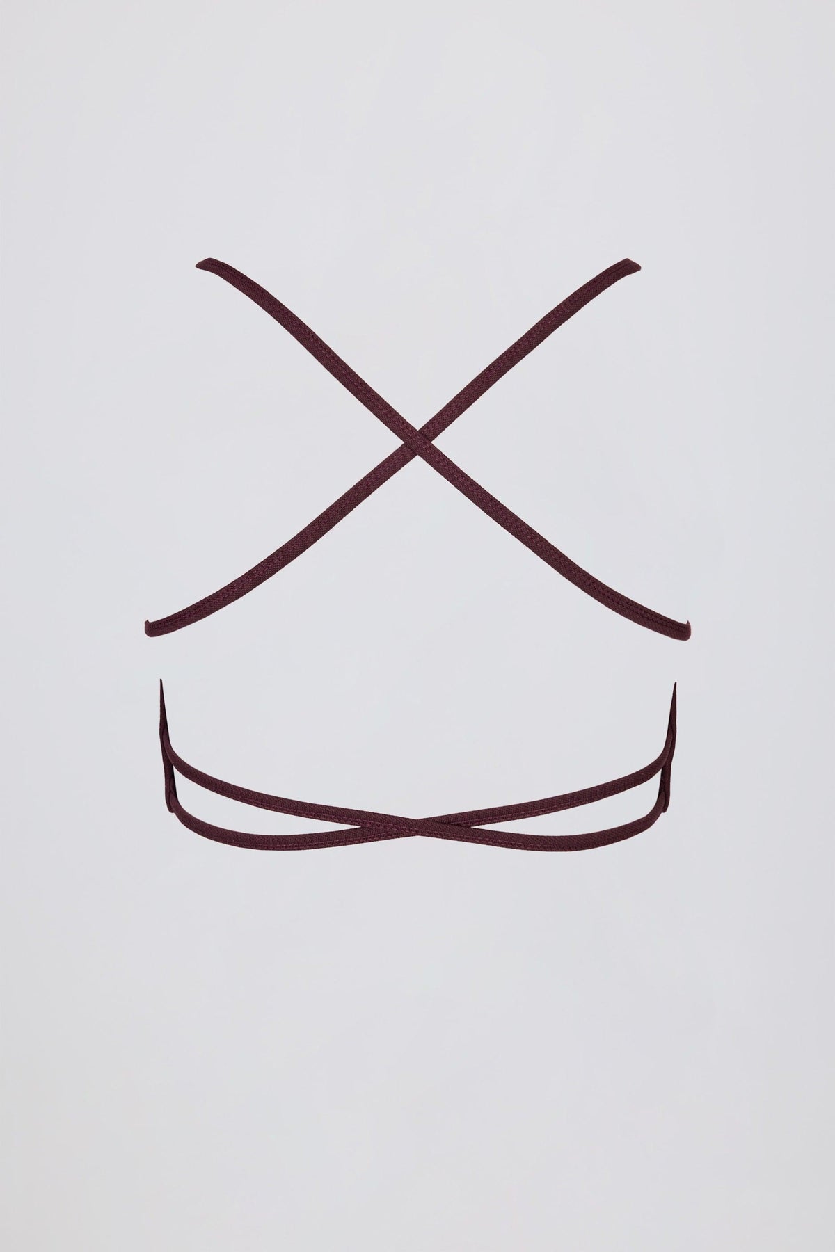 เสื้อสปอร์ตบราไร้รอยต่อ Super Sculpt สีเบอร์กันดี