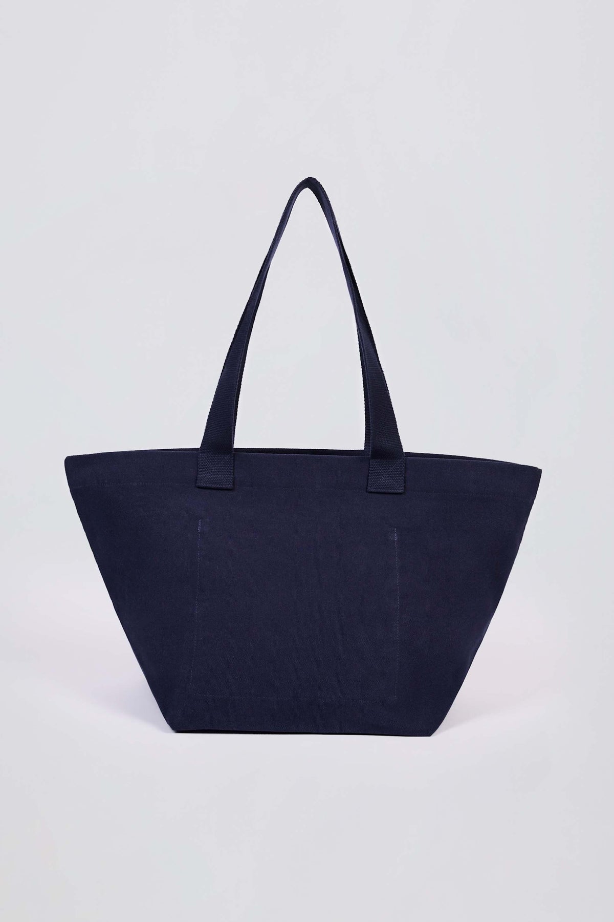 Oversized Tote Bag In Classic Navy