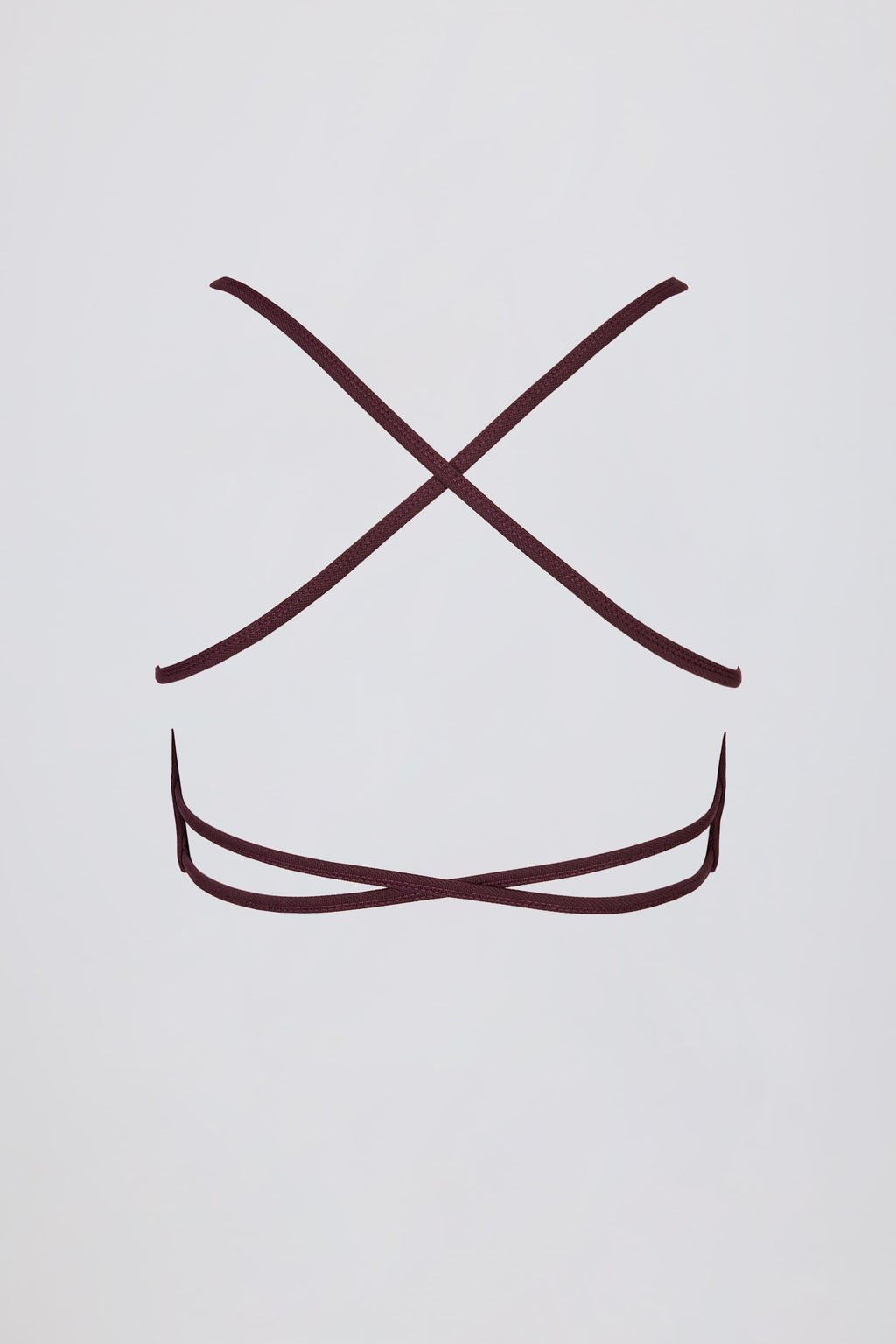 เสื้อสปอร์ตบราไร้รอยต่อ Super Sculpt สีเบอร์กันดี
