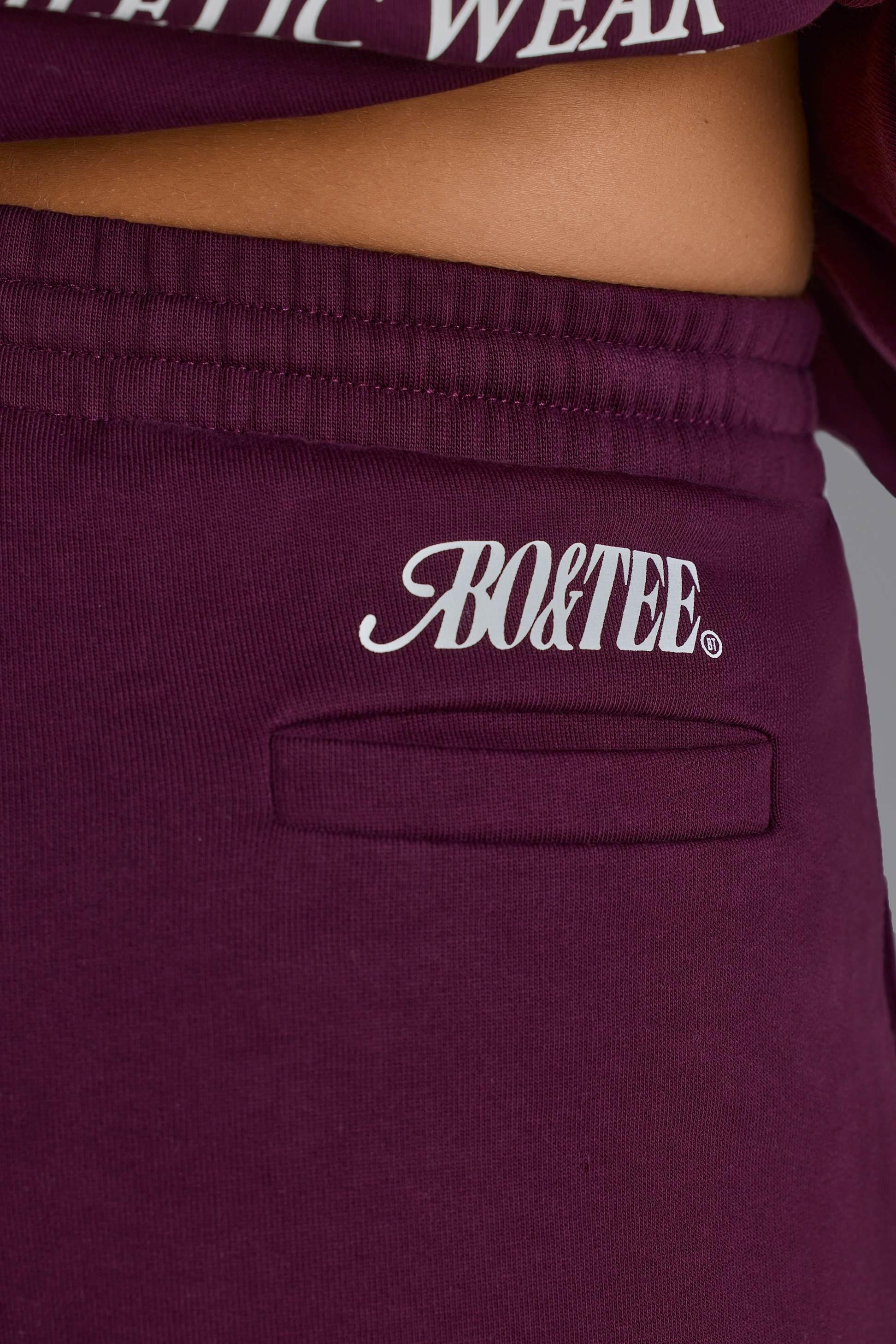 เสื้อแจ็คเกอร์ซี่ผ้าฝ้ายนุ่ม ผ่อนคลาย Mid-rise Joggers