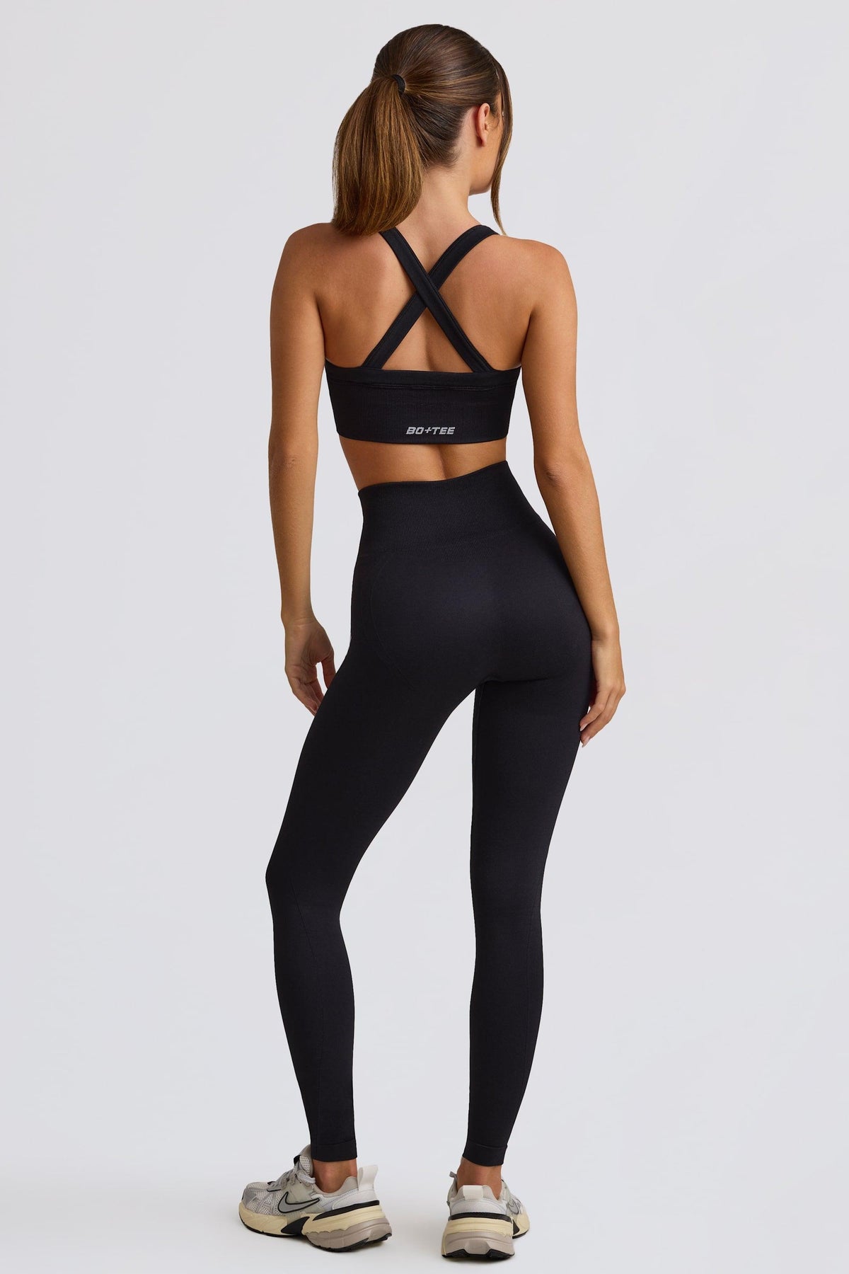 Super Sculpt Seamless High-waist Leggings In Black