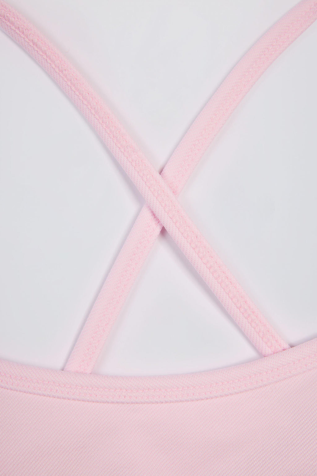 Super Sculpt Seamless Backless Sports Bra In Powder Pink