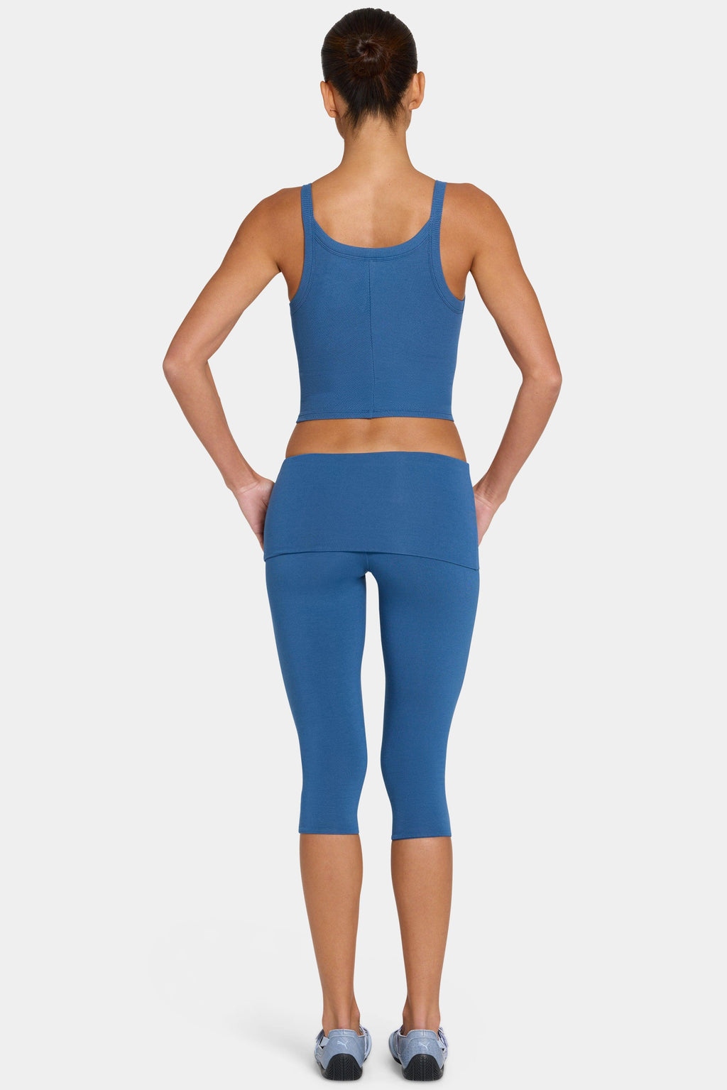 Buttercloud™ Capri Leggings In Marine
