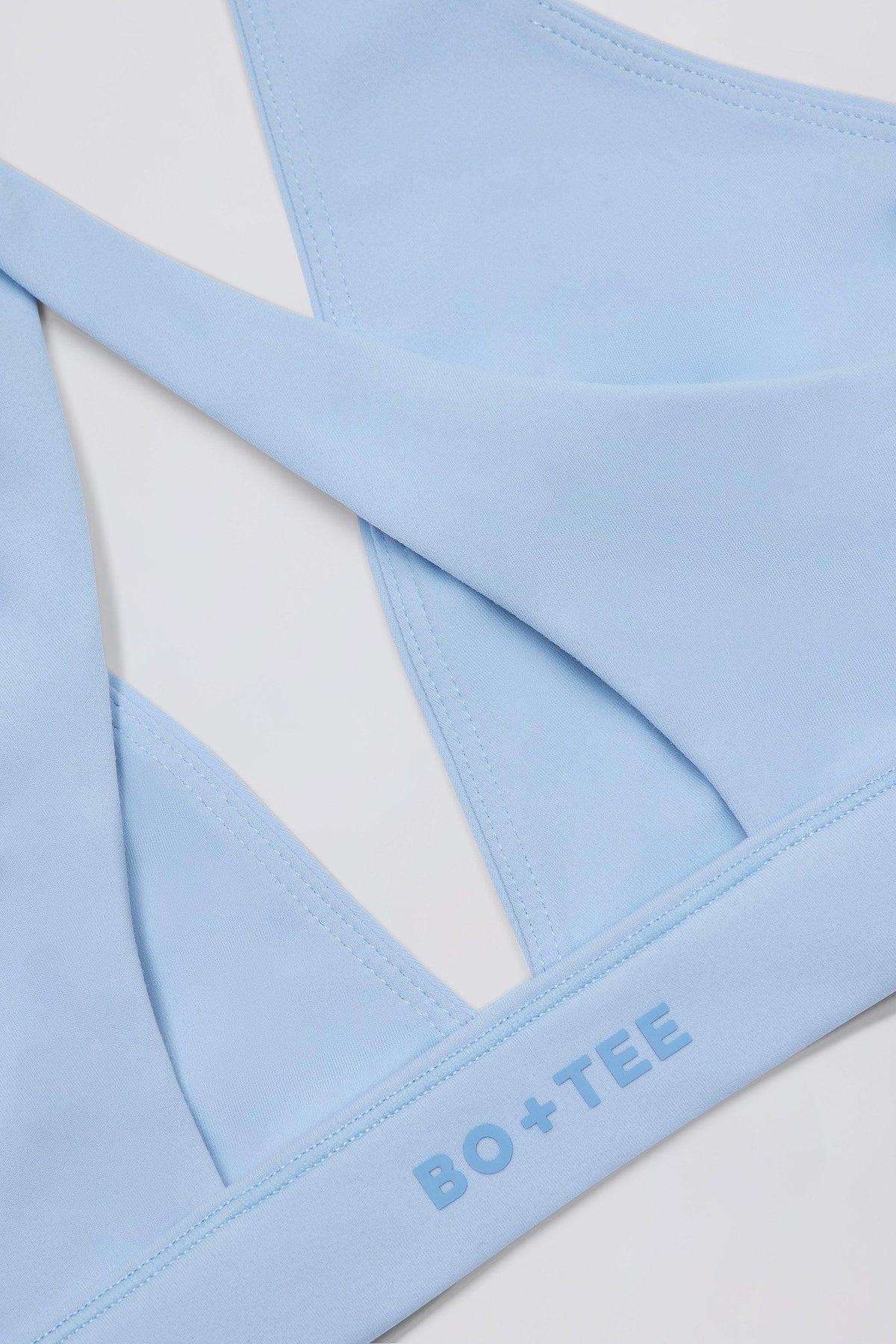 Soft Active Cross-back Sports Bra In Sky