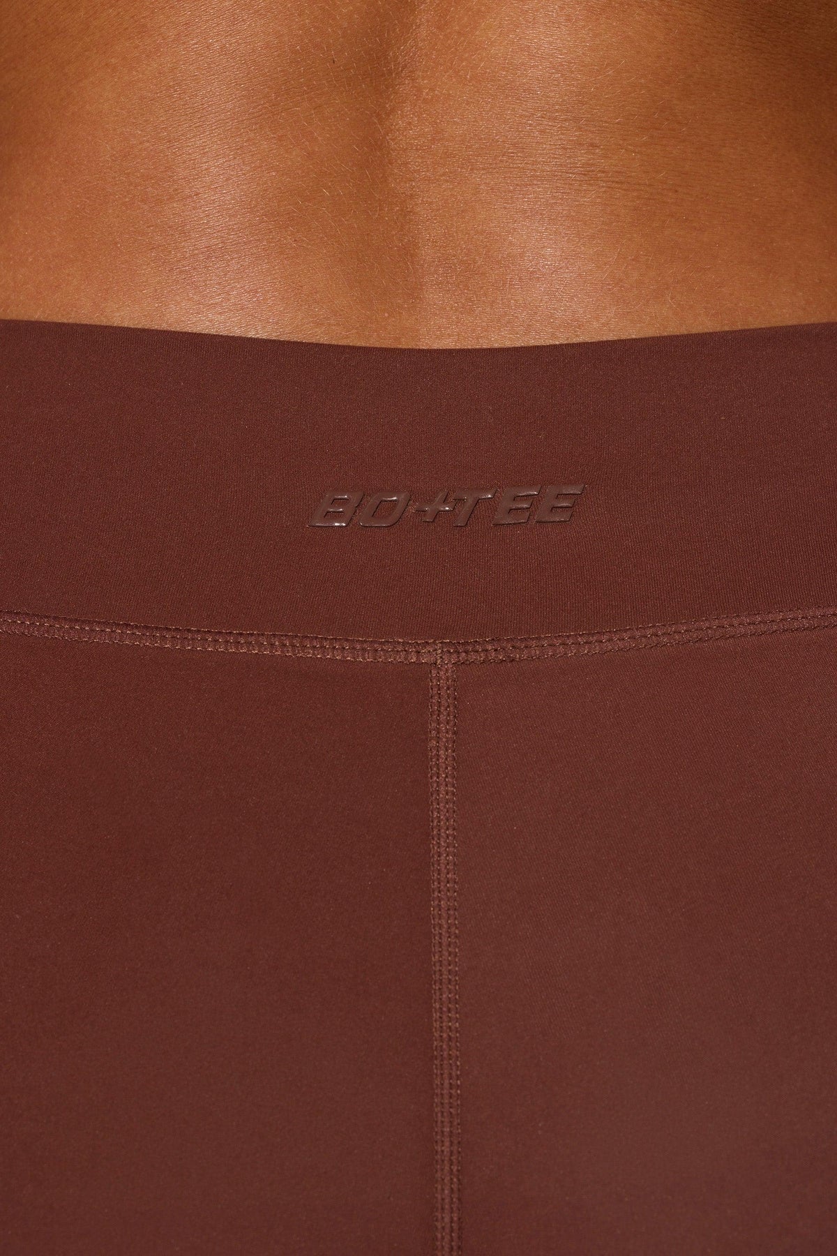 Full Length Leggings With Pockets In Brown